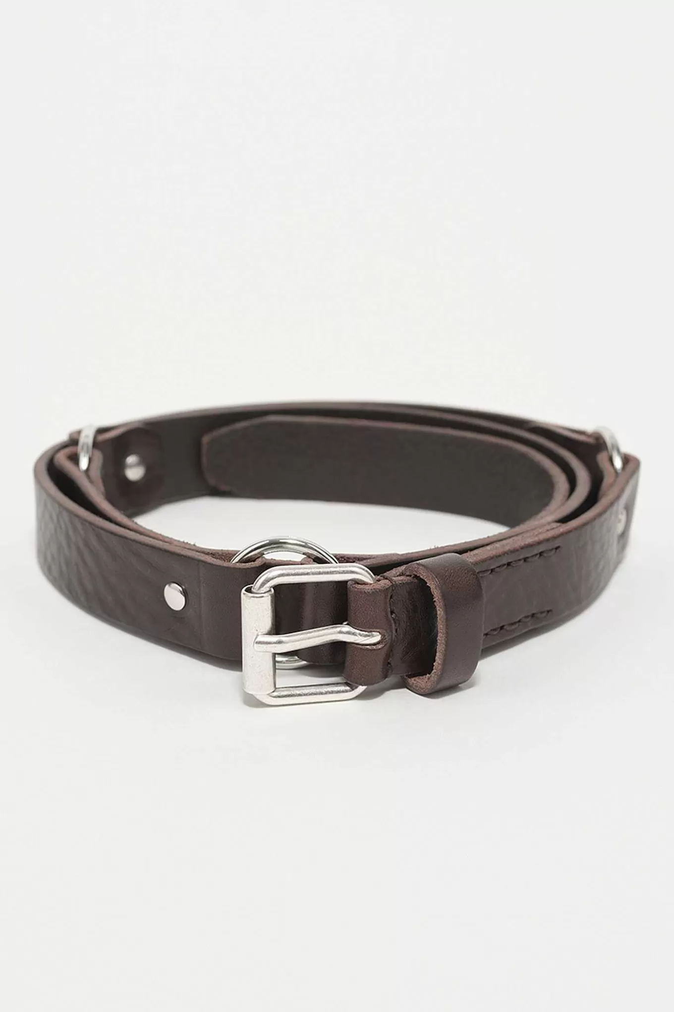 Our Legacy Bälten | 2,5 Cm Ringbalte Grizzly Brunt Läder