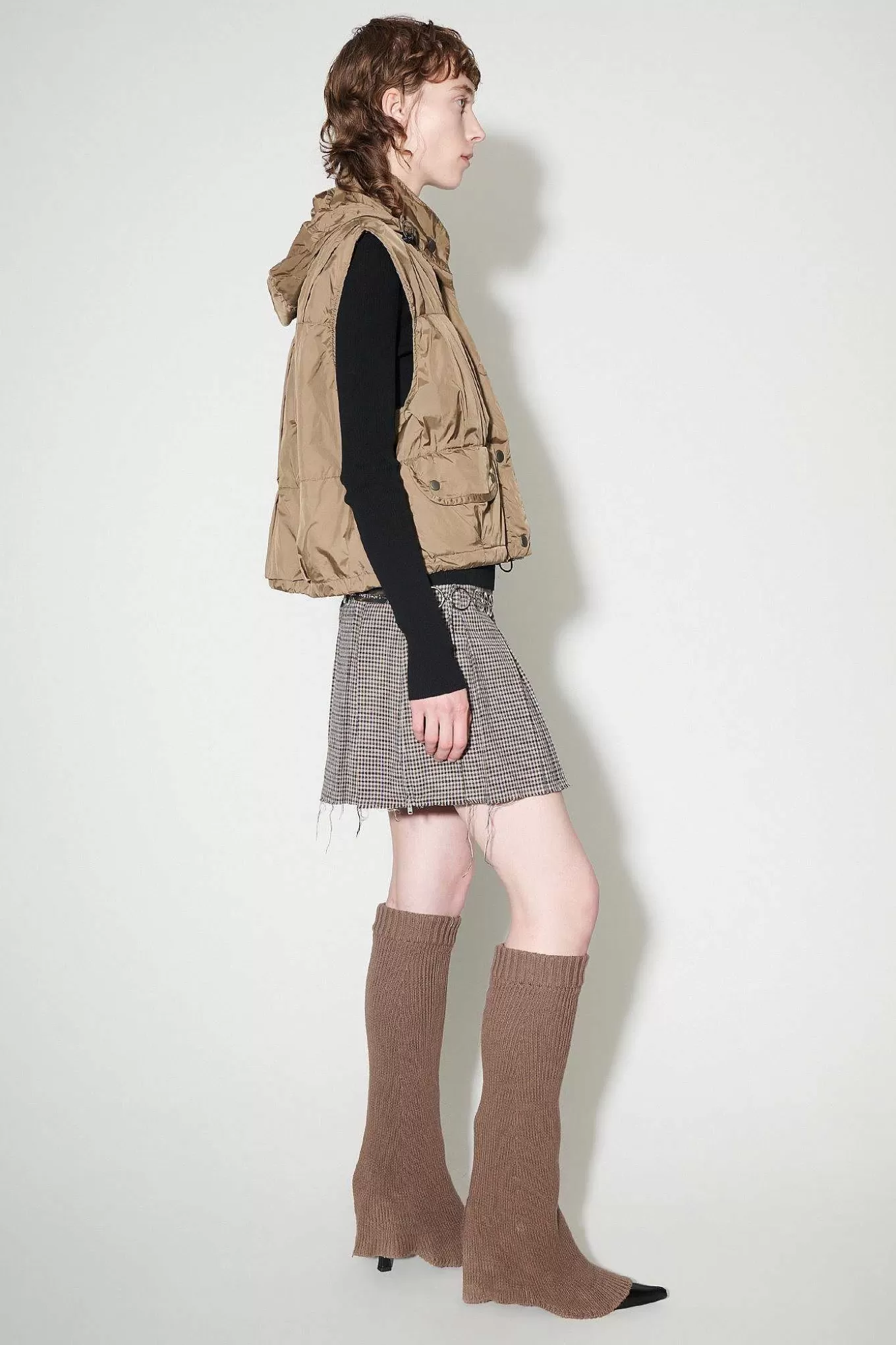 Our Legacy Ytterkläder | Andas Ut Puffa Vest Cavalry Olive Aero Nylon