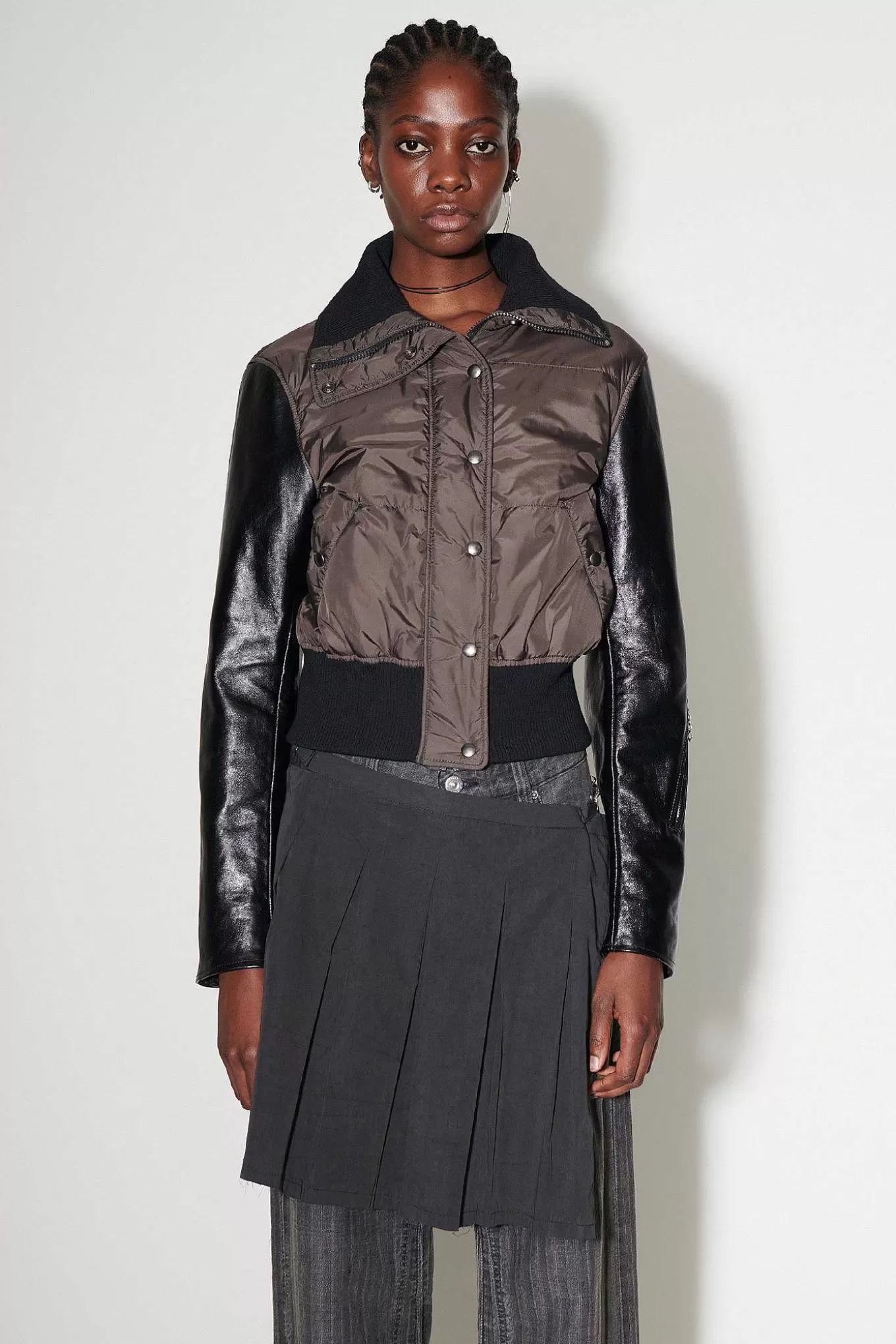 Our Legacy Ytterkläder | April Puffa Oxidized Grey Aero Nylon