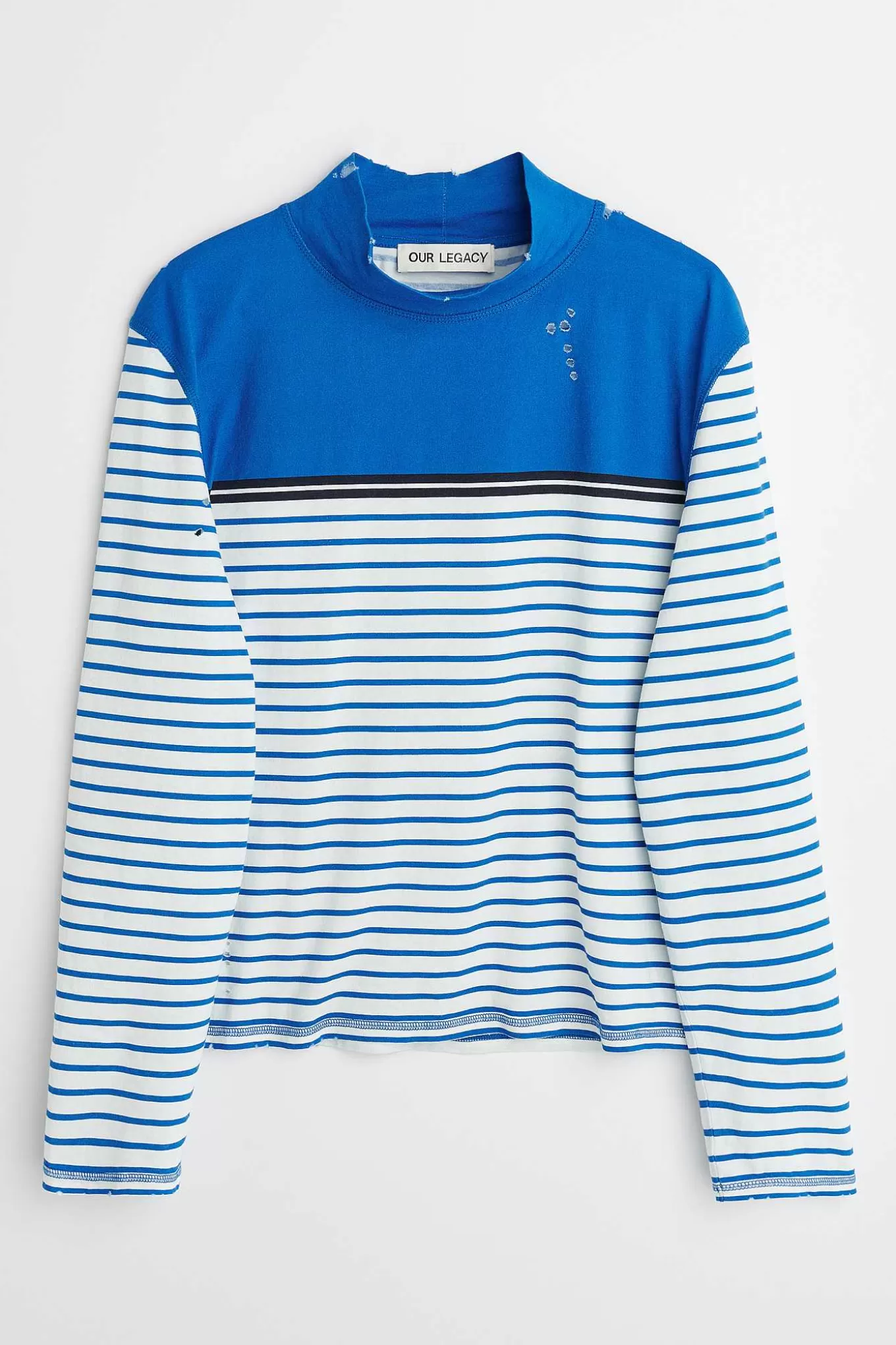 Our Legacy Jersey | Artist Polo Trashed Carnot Stripe