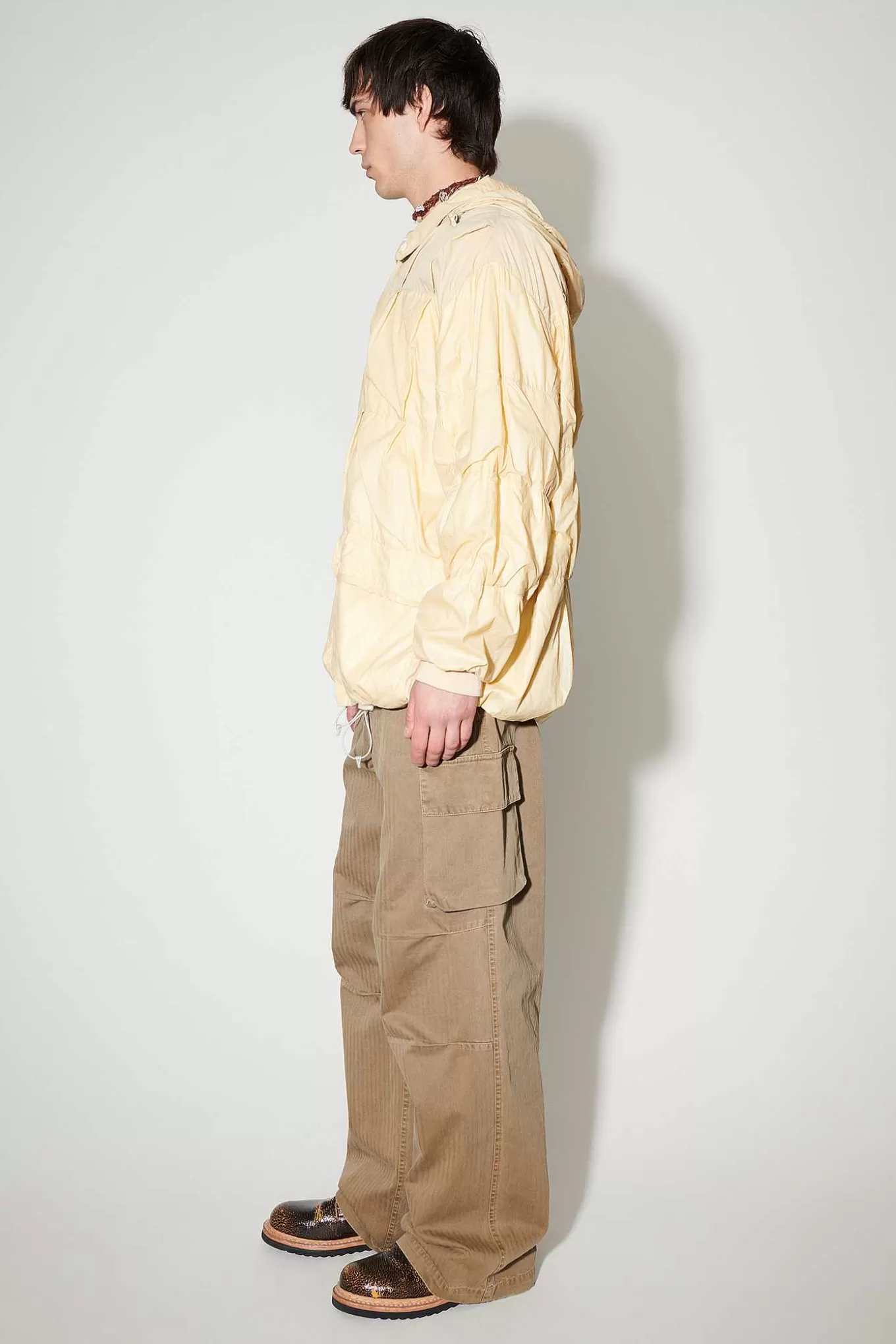 Our Legacy Ytterkläder | Avgas Puffa Cream Gummerad Nylon