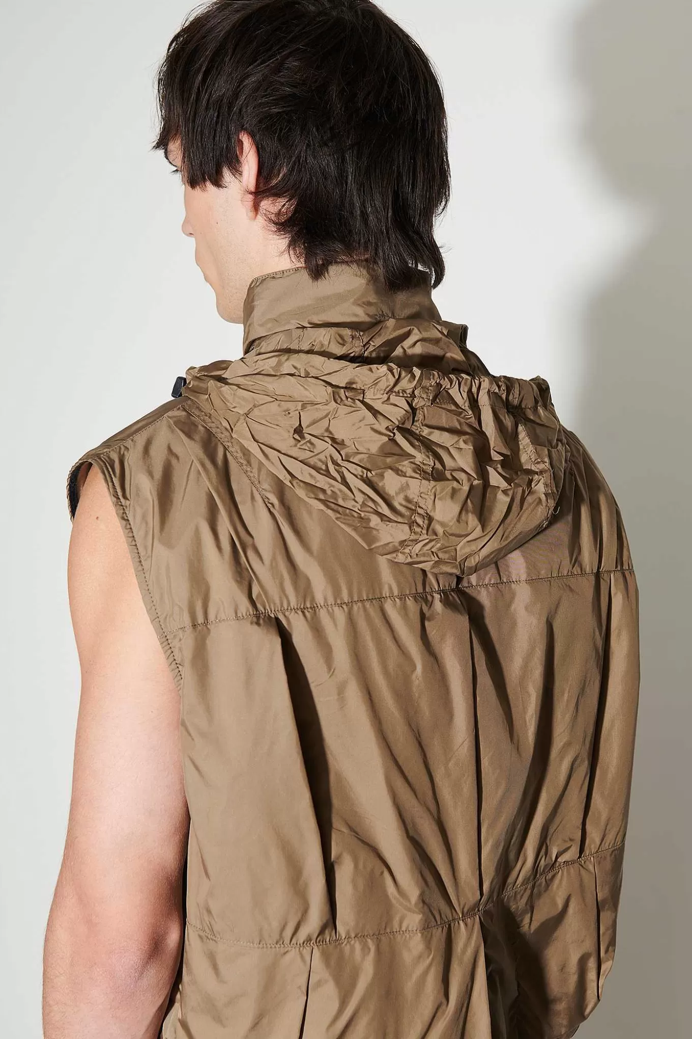 Our Legacy Ytterkläder | Beskuren Exhale Puffa Vest Cavalry Olive Aero Nylon