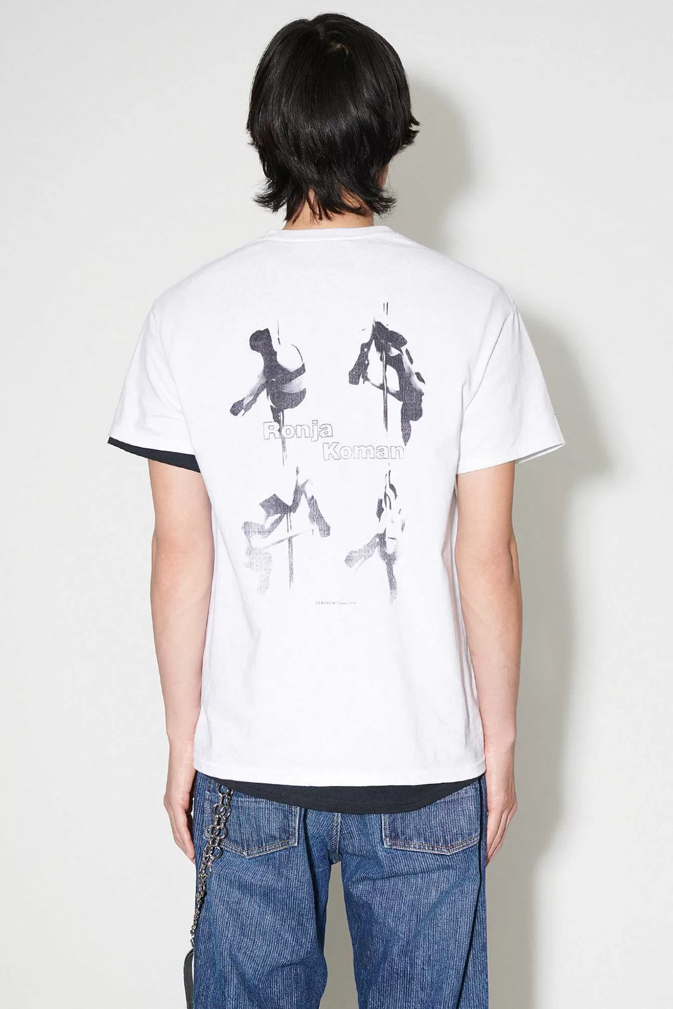 Our Legacy Jersey | Box T-Shirt Ronja Print Vit