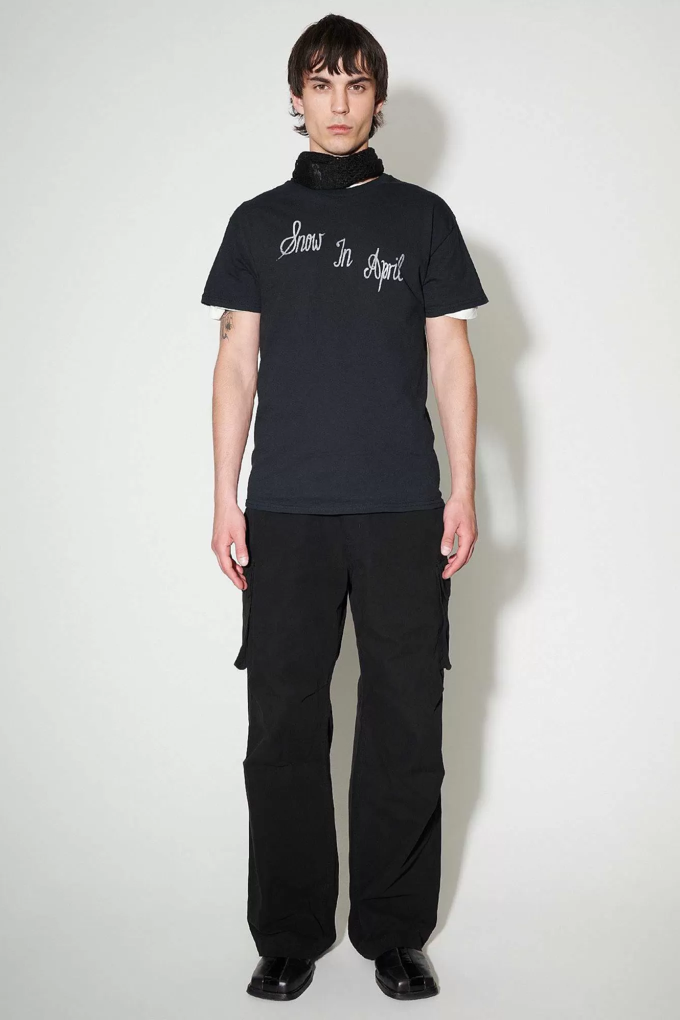 Our Legacy Jersey | Box T-Shirt Ronja Tryck Svart
