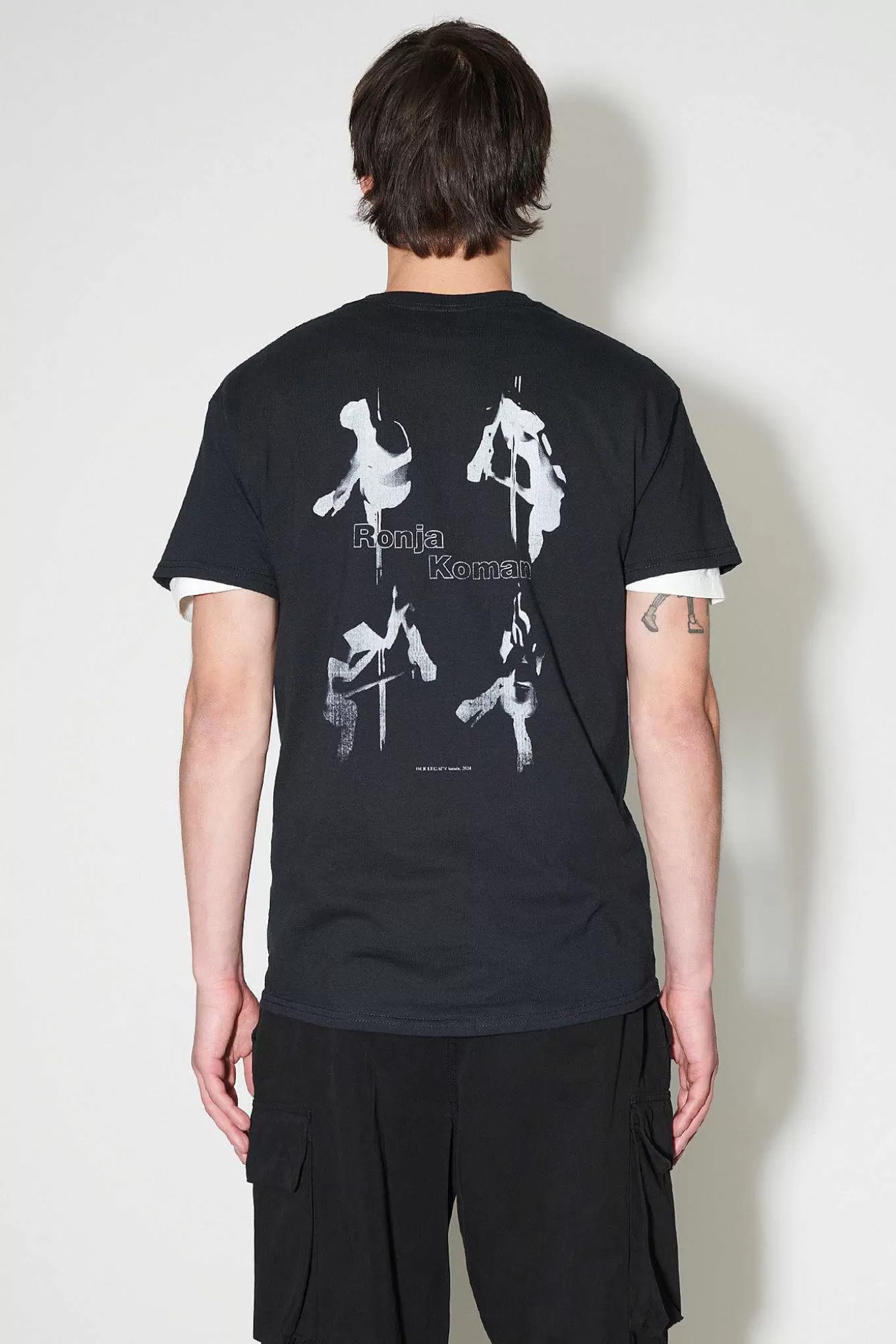 Our Legacy Jersey | Box T-Shirt Ronja Tryck Svart
