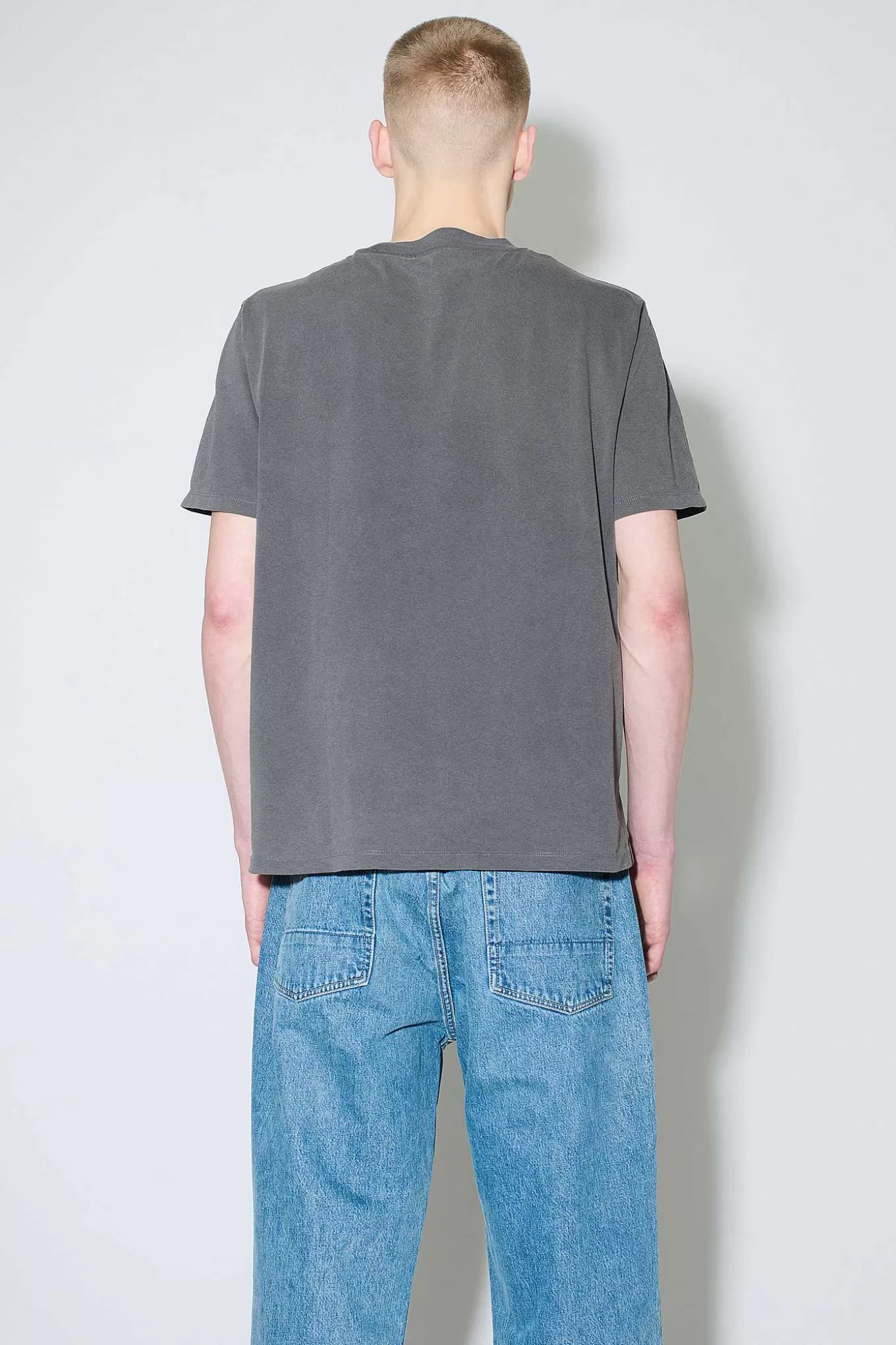 Our Legacy Jersey | Box T-Shirt Sliten Svart Legacy Jersey