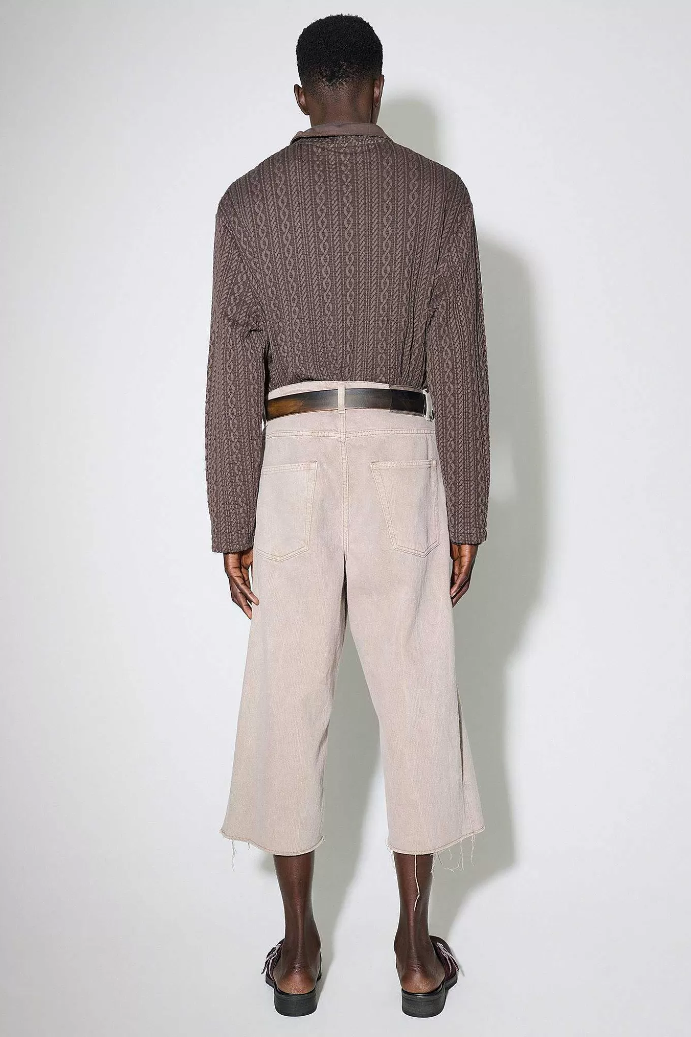 Our Legacy Jeans | Capri Cut Pink Cast Chain Twill
