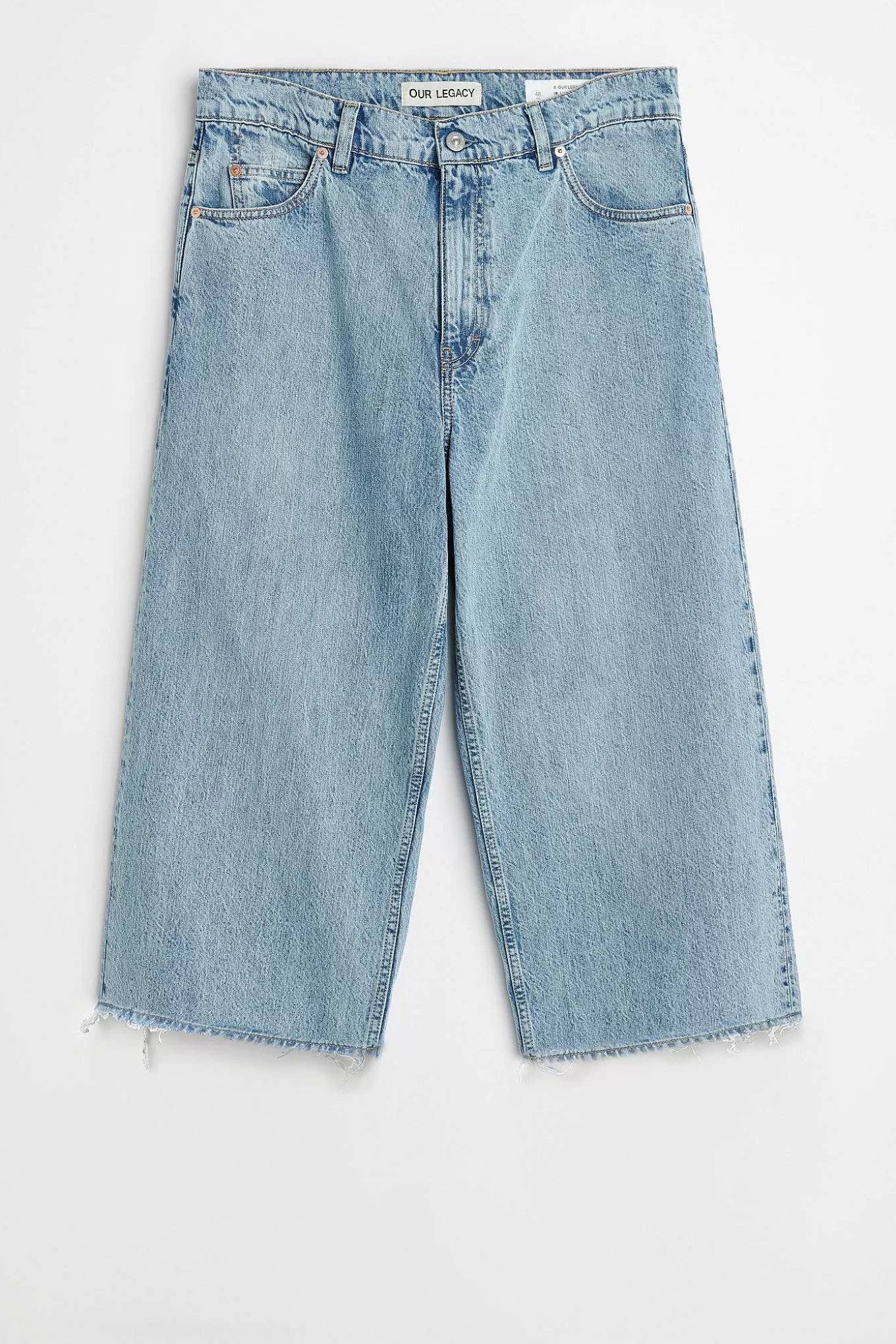 Our Legacy Jeans | Capri Cut Rider Wash Denim