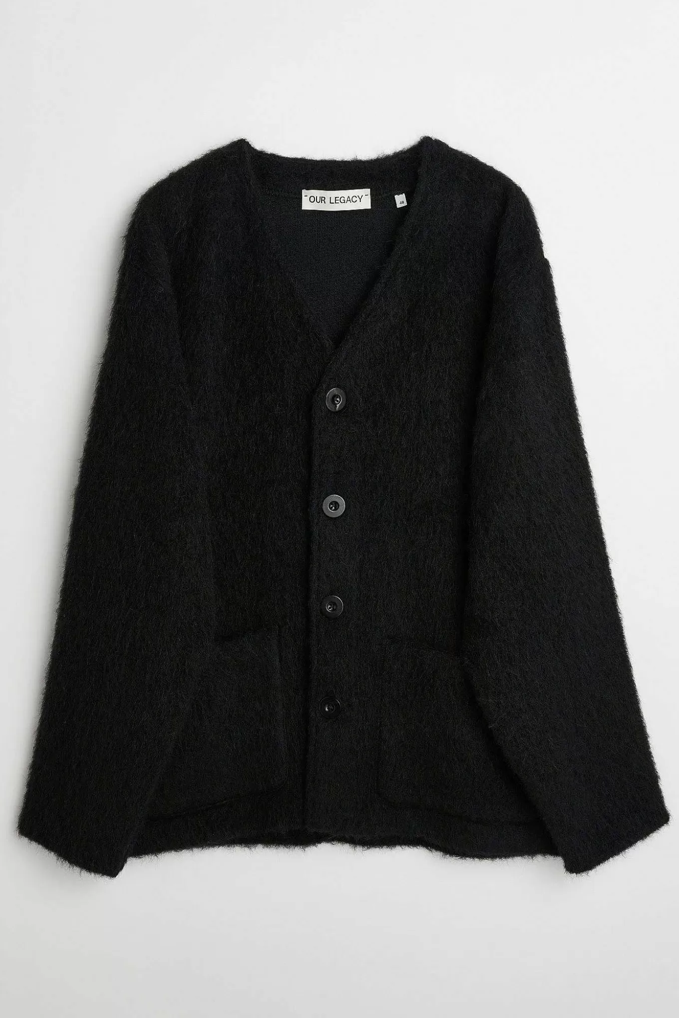 Our Legacy Stickat | Cardigan Black Mohair