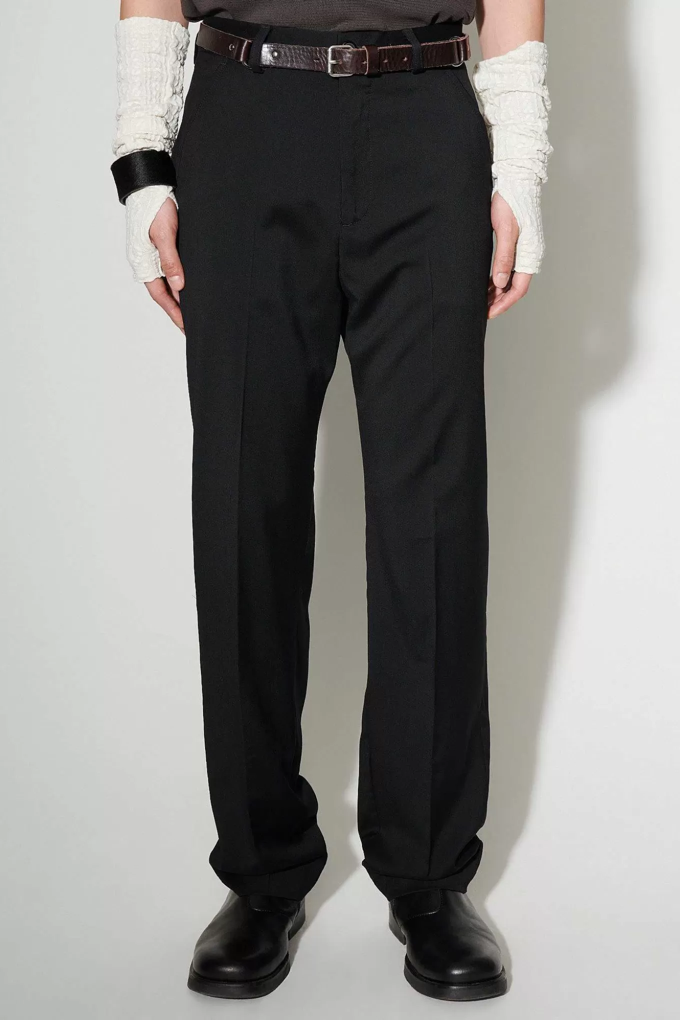 Our Legacy Byxor | Chino 22 Black Worsted Wool