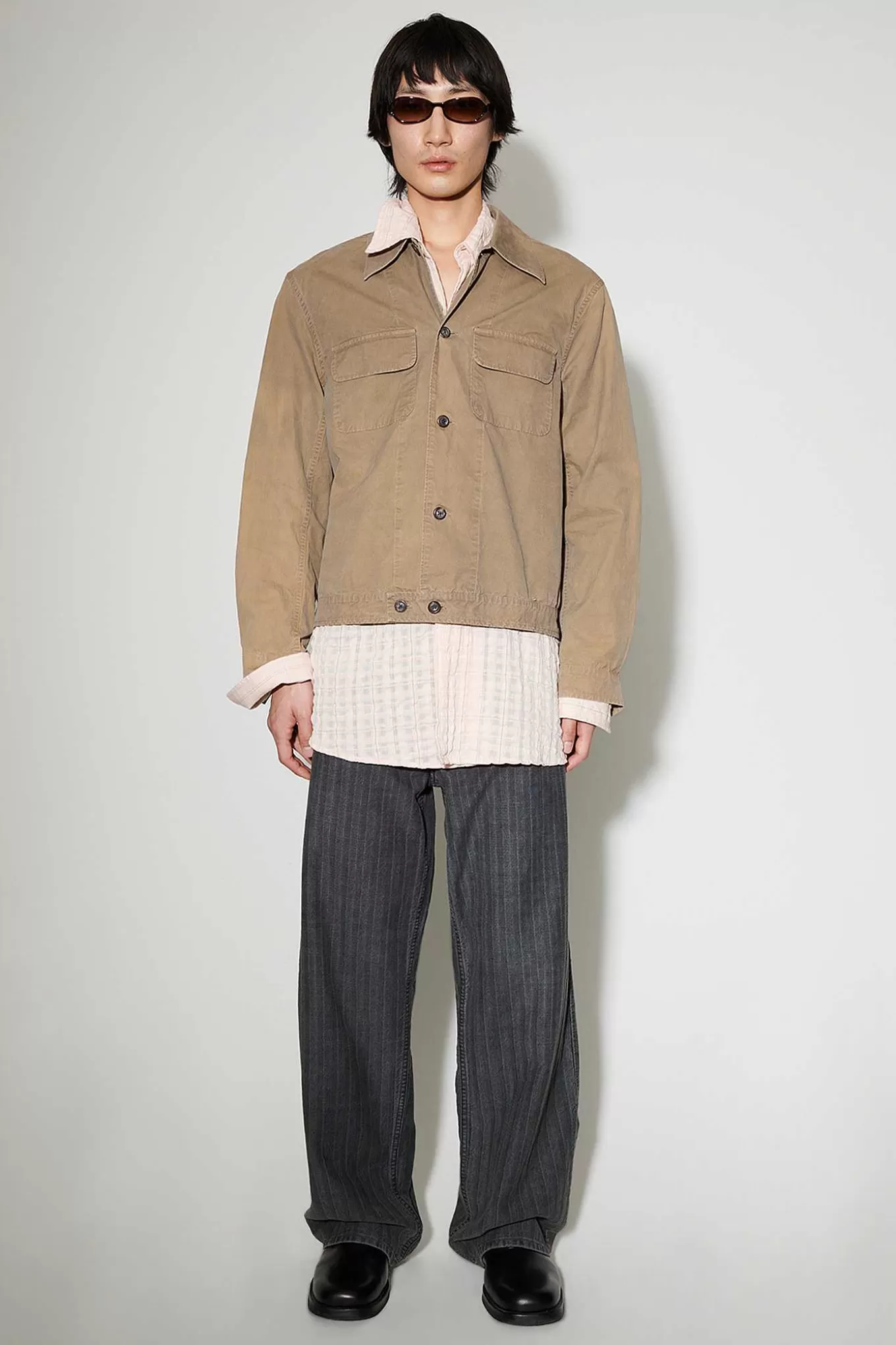 Our Legacy Ytterkläder | Coach Jacka Dark Sand Rich Poplin
