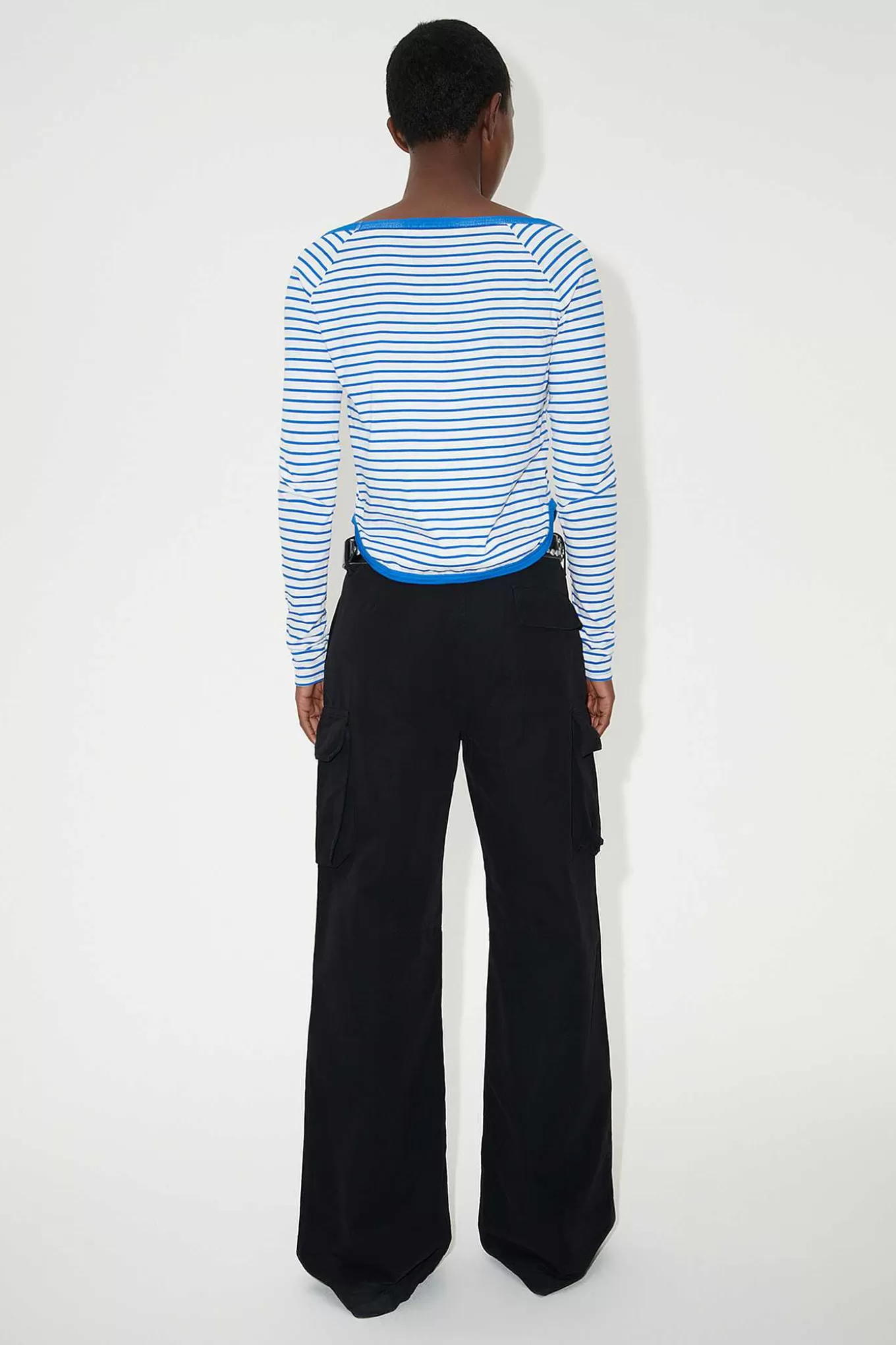 Our Legacy Jersey | Deep Neck Langarmad Carnot Stripe