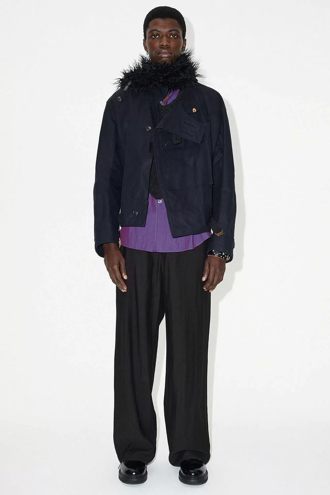 Our Legacy Ytterkläder | Dispatch Jacka Black Highland Cotton