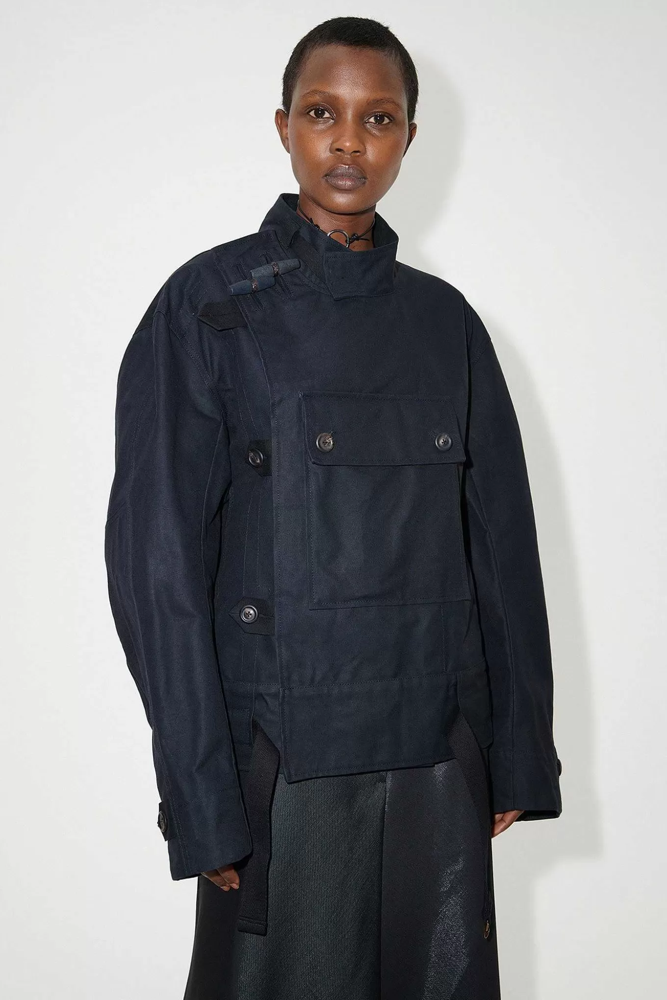 Our Legacy Ytterkläder | Dispatch Jacka Black Highland Cotton