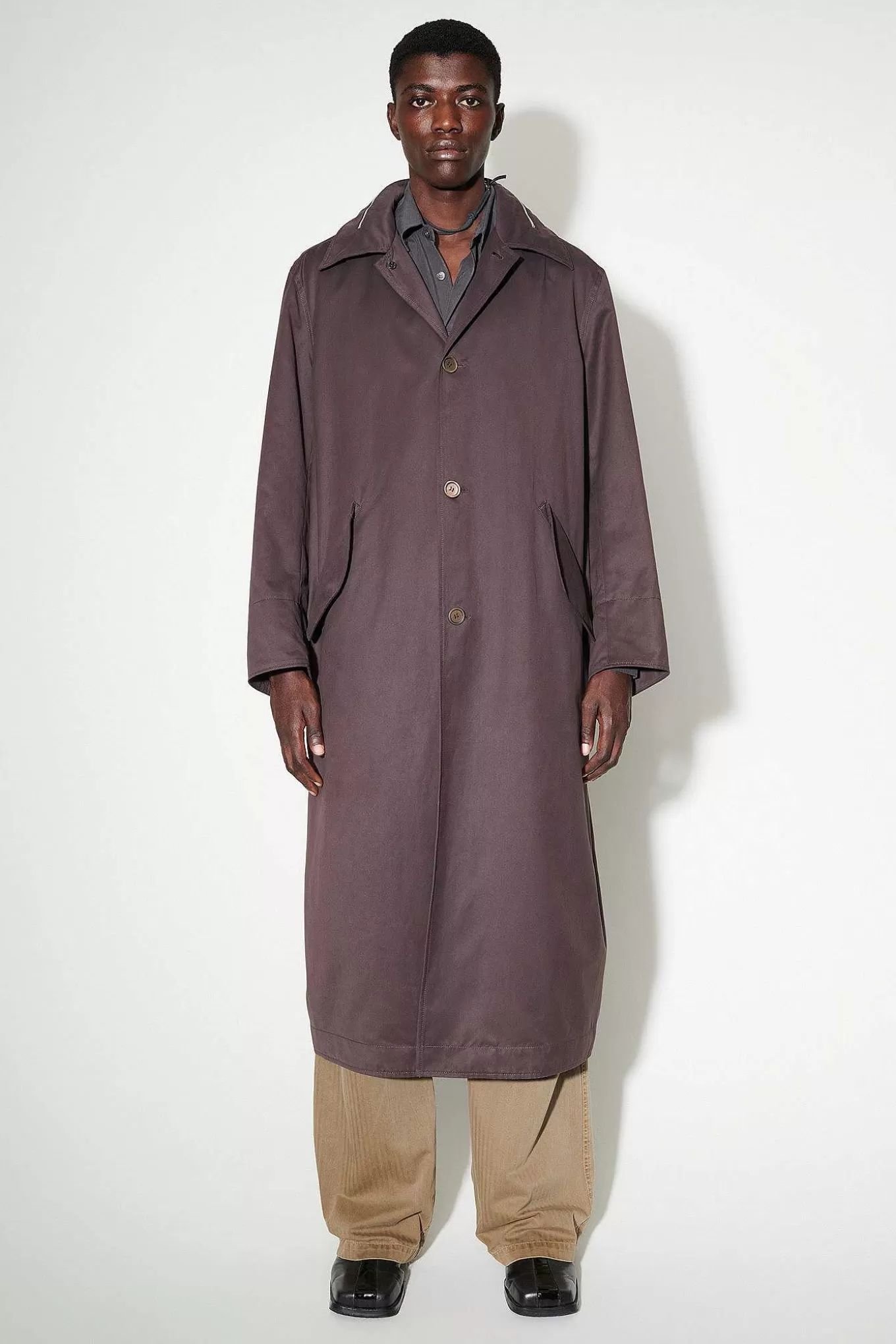 Our Legacy Ytterkläder | Emerge Coat Profound Brown Peached Tech
