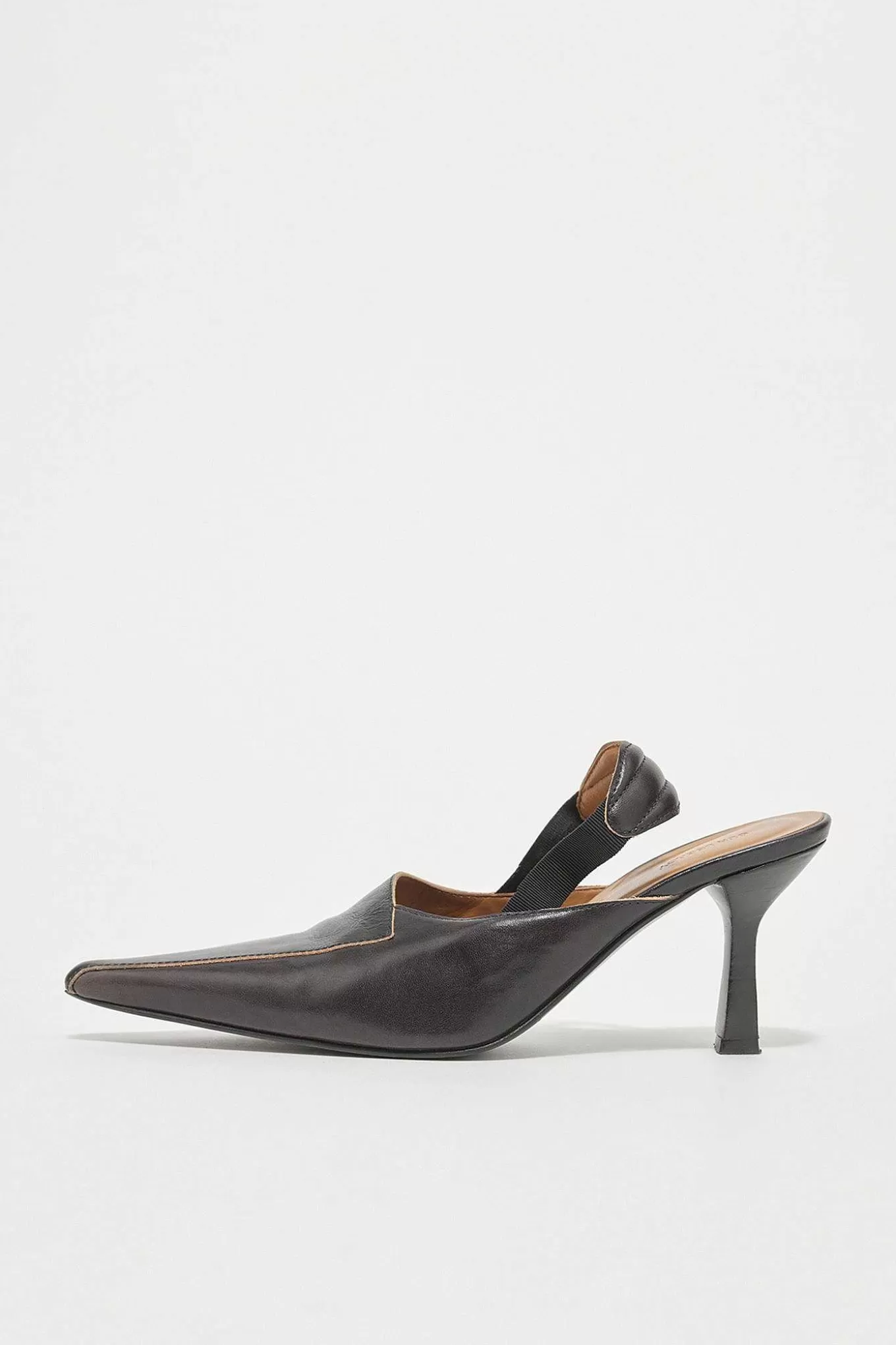 Our Legacy Skor | Envelope Heel Top Fargat Svart Läder
