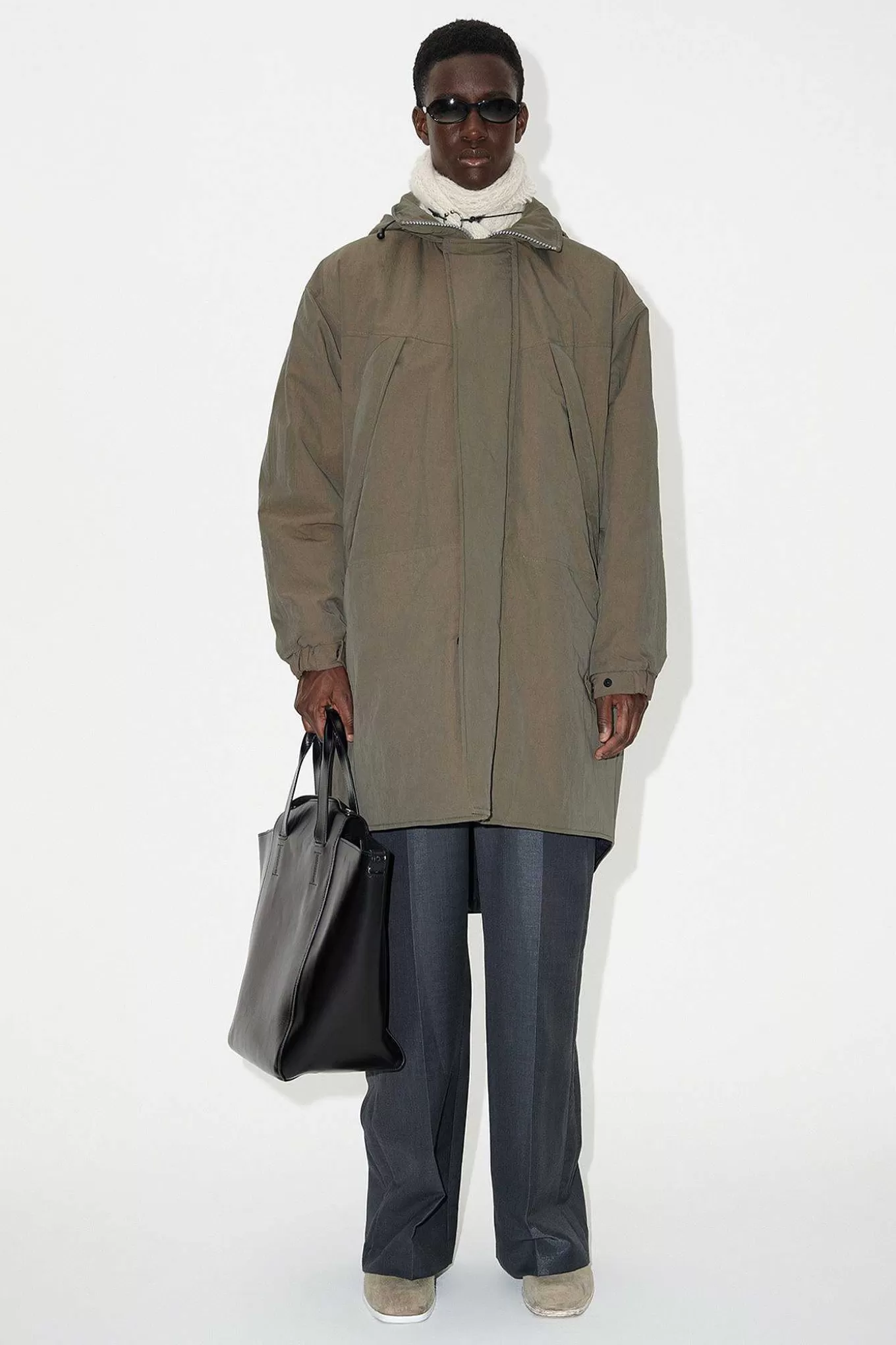 Our Legacy Ytterkläder | Fenrir Parka Pine Hight Twist Solaro