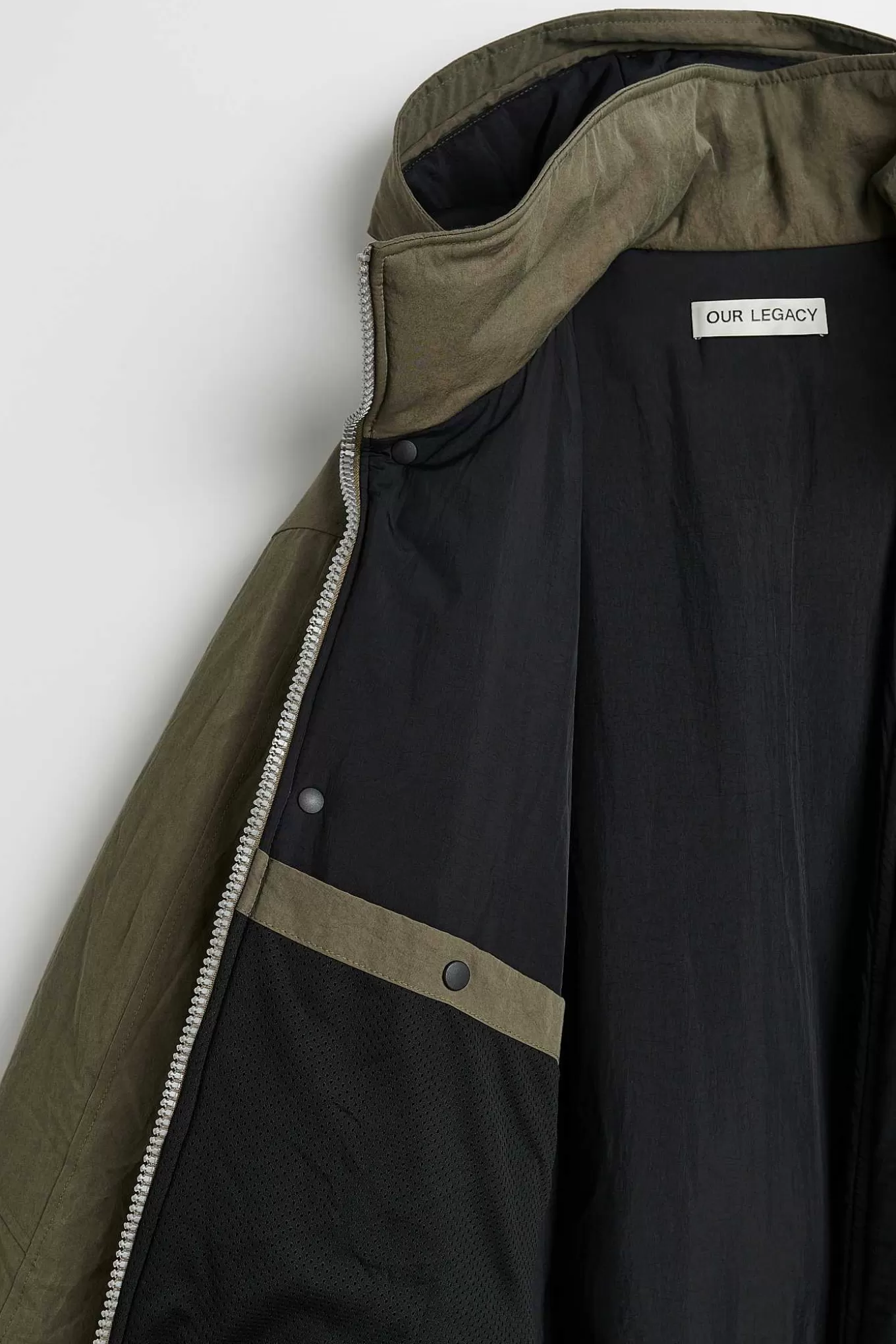 Our Legacy Ytterkläder | Fenrir Parka Pine Hight Twist Solaro