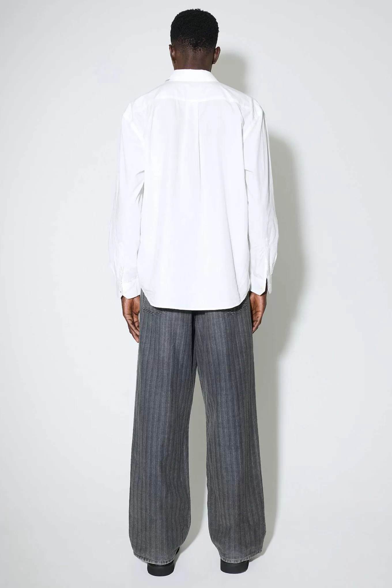 Our Legacy Skjorttyg | Formell Skjorta White Peached Cupro Poplin