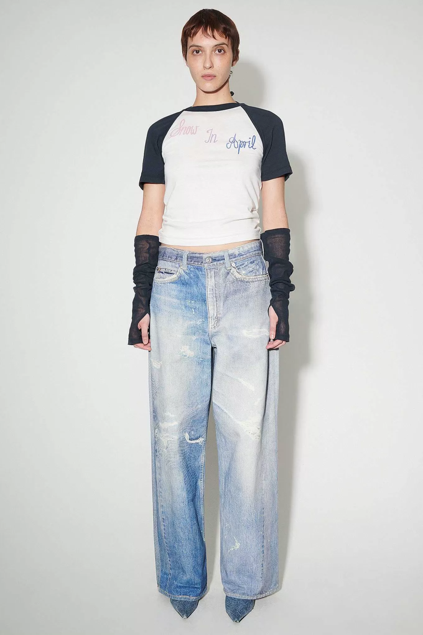 Our Legacy Jeans | Fullt Klippt Digitalt Jeanstryck