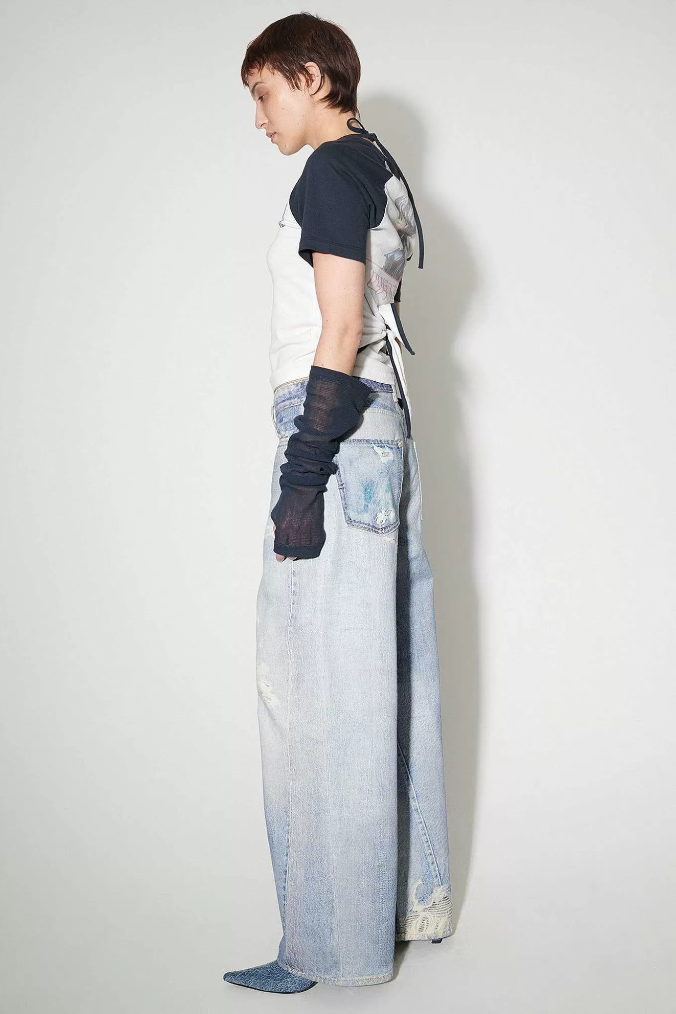 Our Legacy Jeans | Fullt Klippt Digitalt Jeanstryck