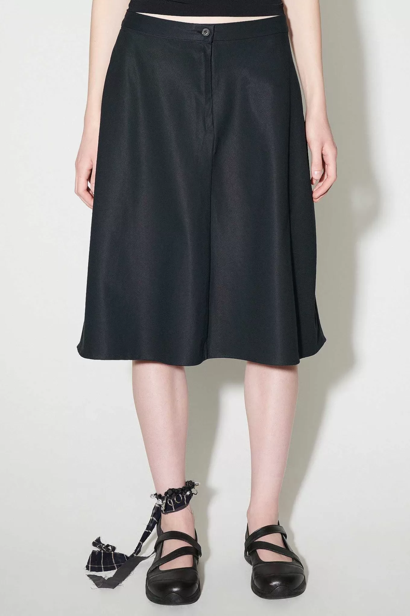 Our Legacy Kjolar | Gardinkjol Deluxe Black Exquisite Wool