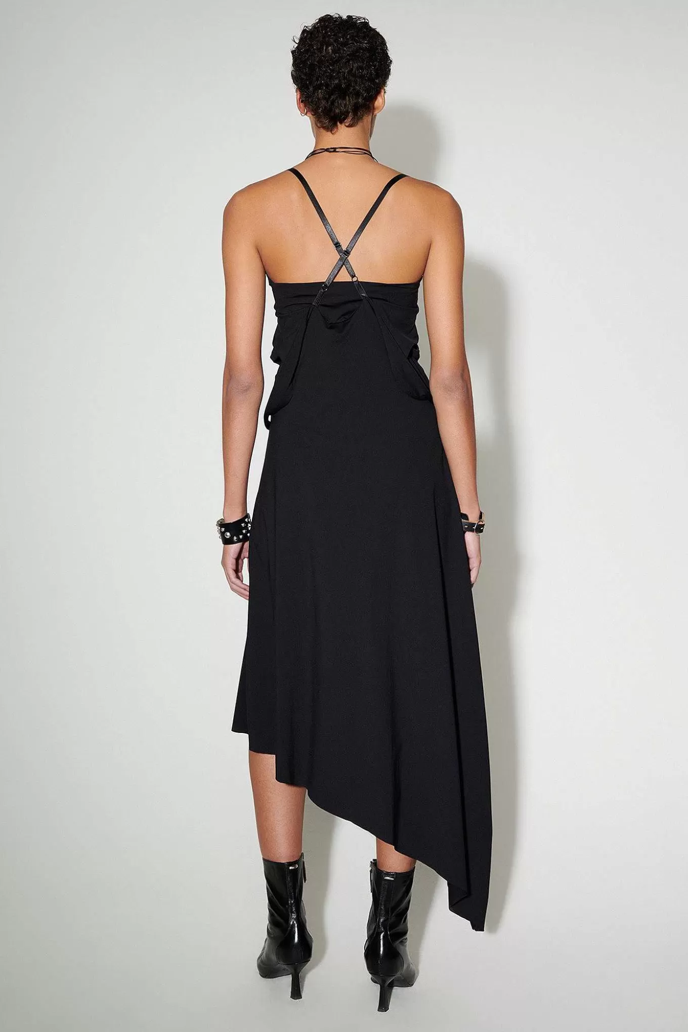 Our Legacy Klänningar | Hang Dress Black Super Sport Jersey