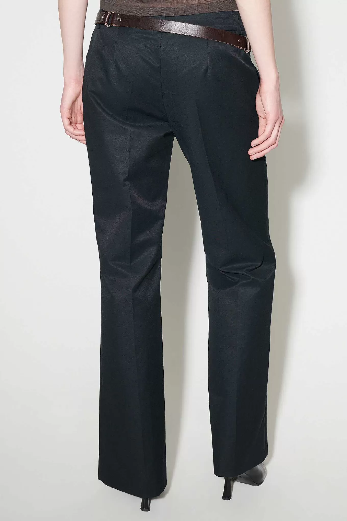 Our Legacy Byxor | Hip Byxa Deluxe Black Exquisite Weave