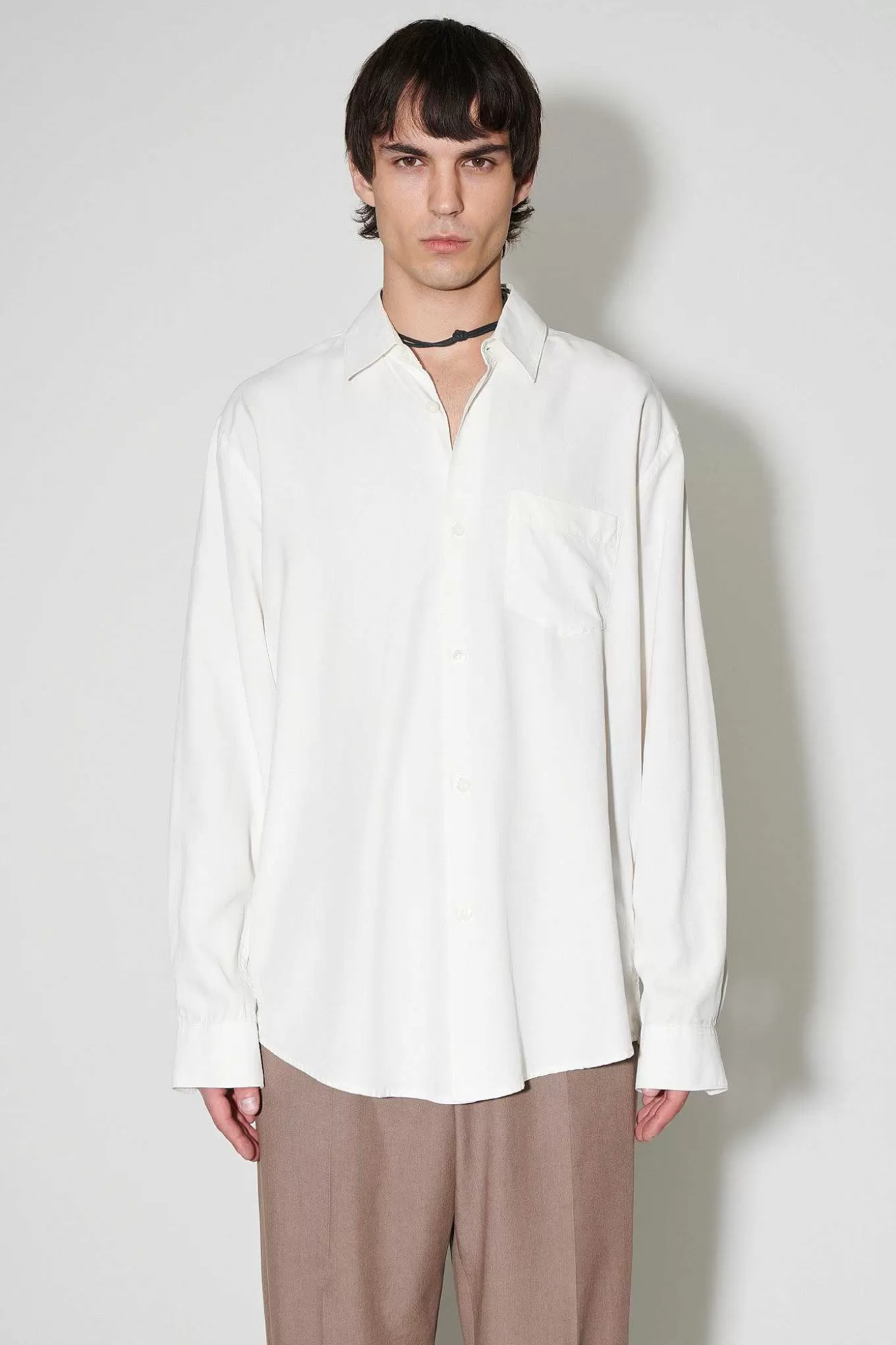 Our Legacy Skjorttyg | Initial Skjorta Off White Fine Silk