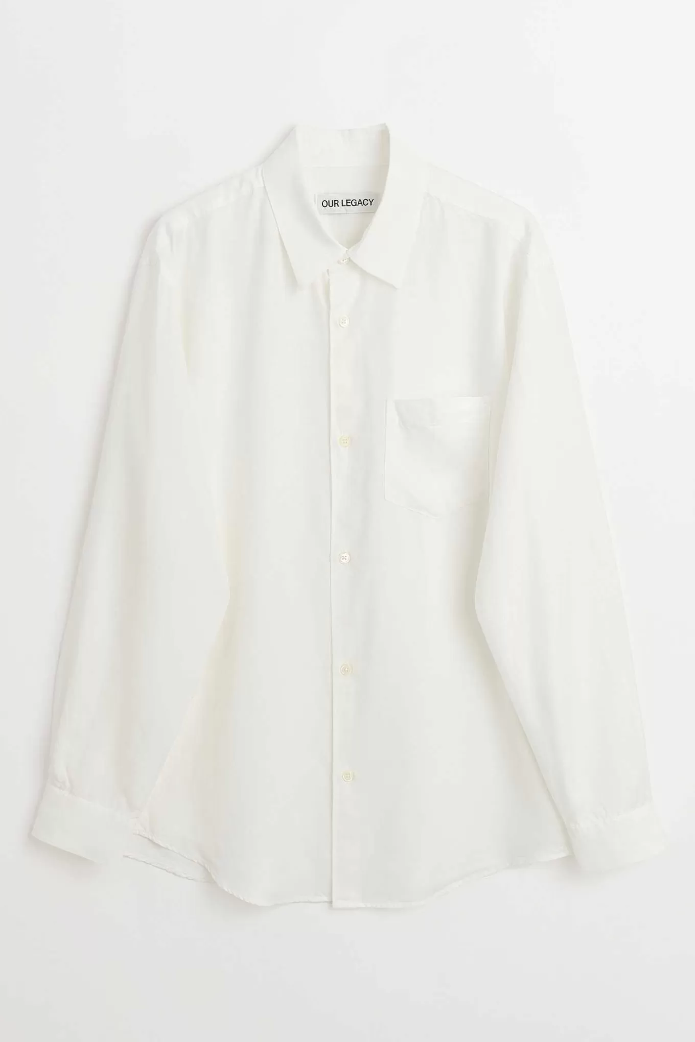 Our Legacy Skjorttyg | Initial Skjorta Off White Lyocell