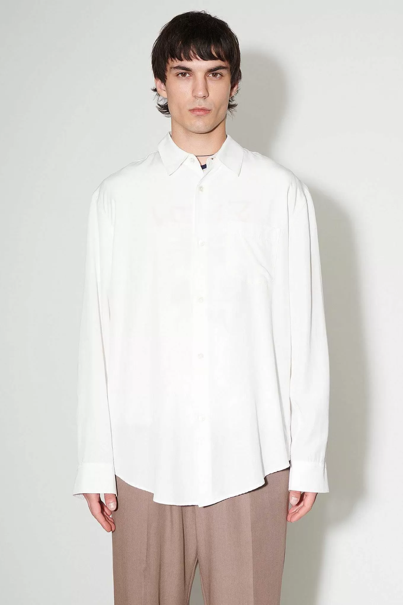 Our Legacy Skjorttyg | Initial Skjorta Off White Lyocell
