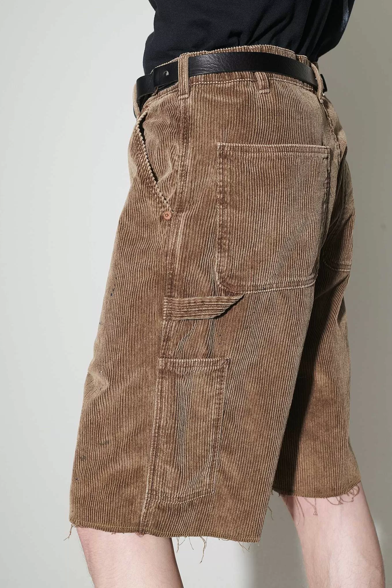 Our Legacy Jeans | Joiner Kort Brun Enzym Splatter Cord