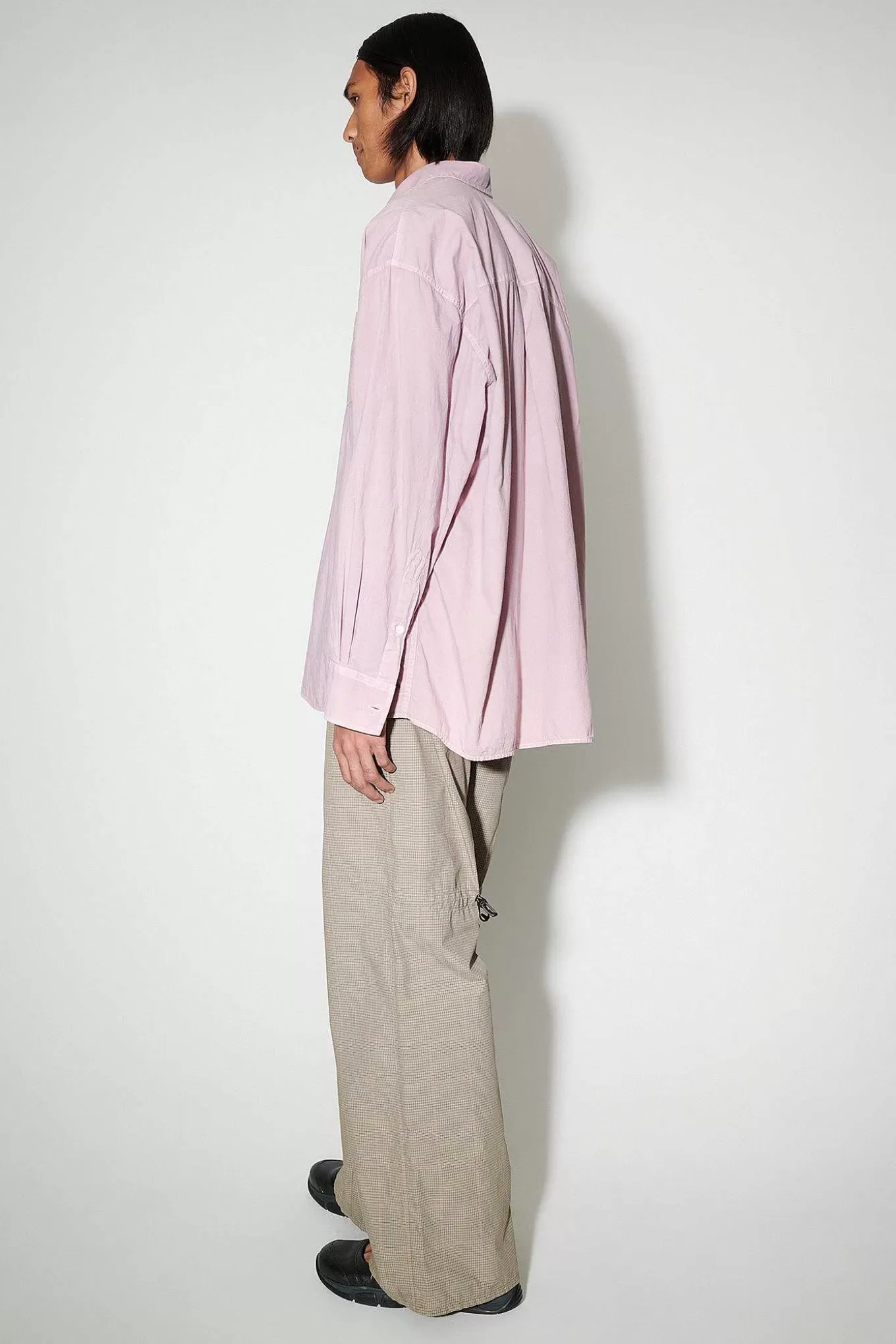 Our Legacy Skjorttyg | Lanad Bd-Skjorta Dusty Lilac Cotton Voile