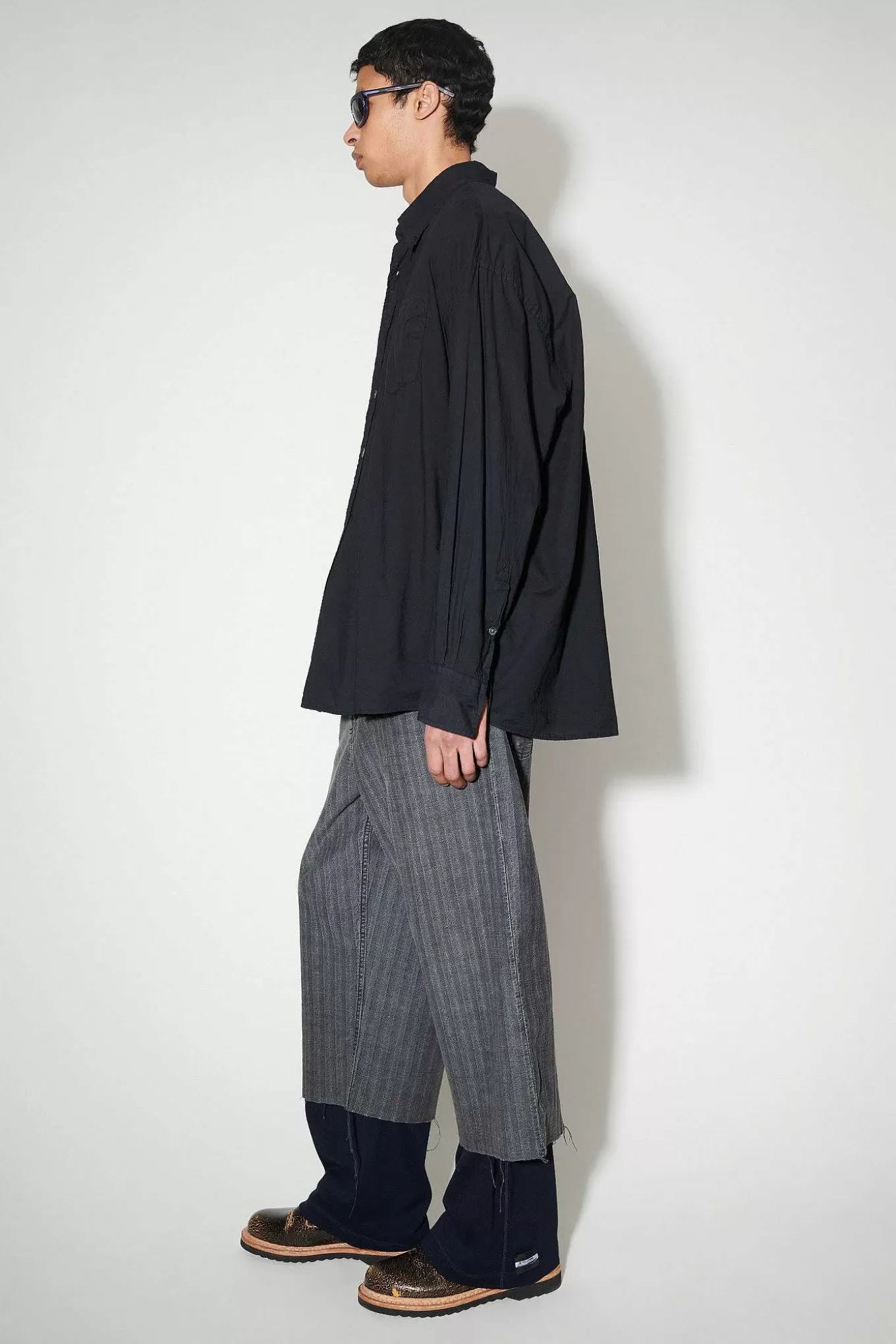 Our Legacy Skjorttyg | Lanad Bd-Troja Svart Voile