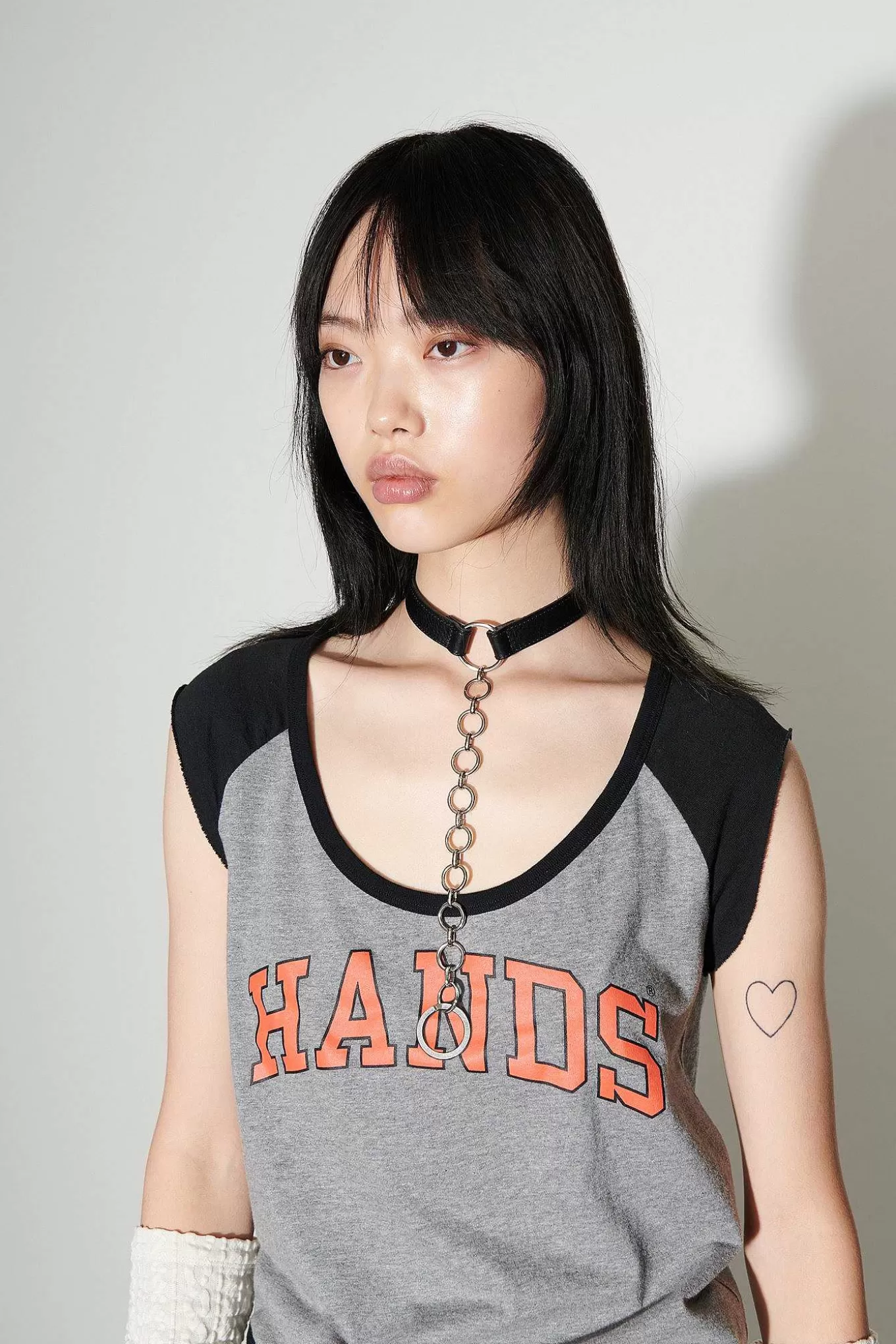 Our Legacy Smycke | Läderring Choker Grizzly Svart Läder