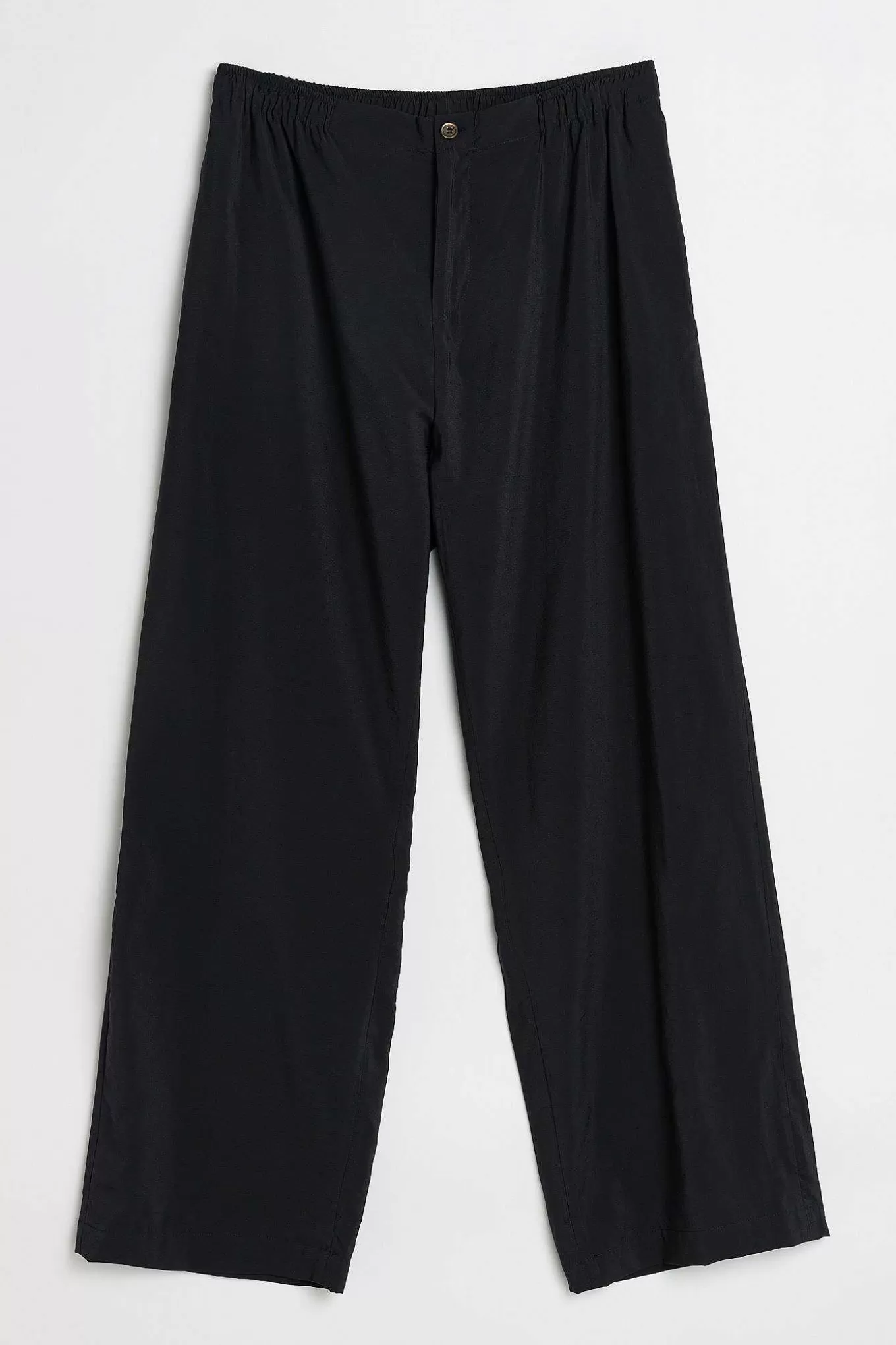 Our Legacy Byxor | Luft Byxor Black Liquid Viscose
