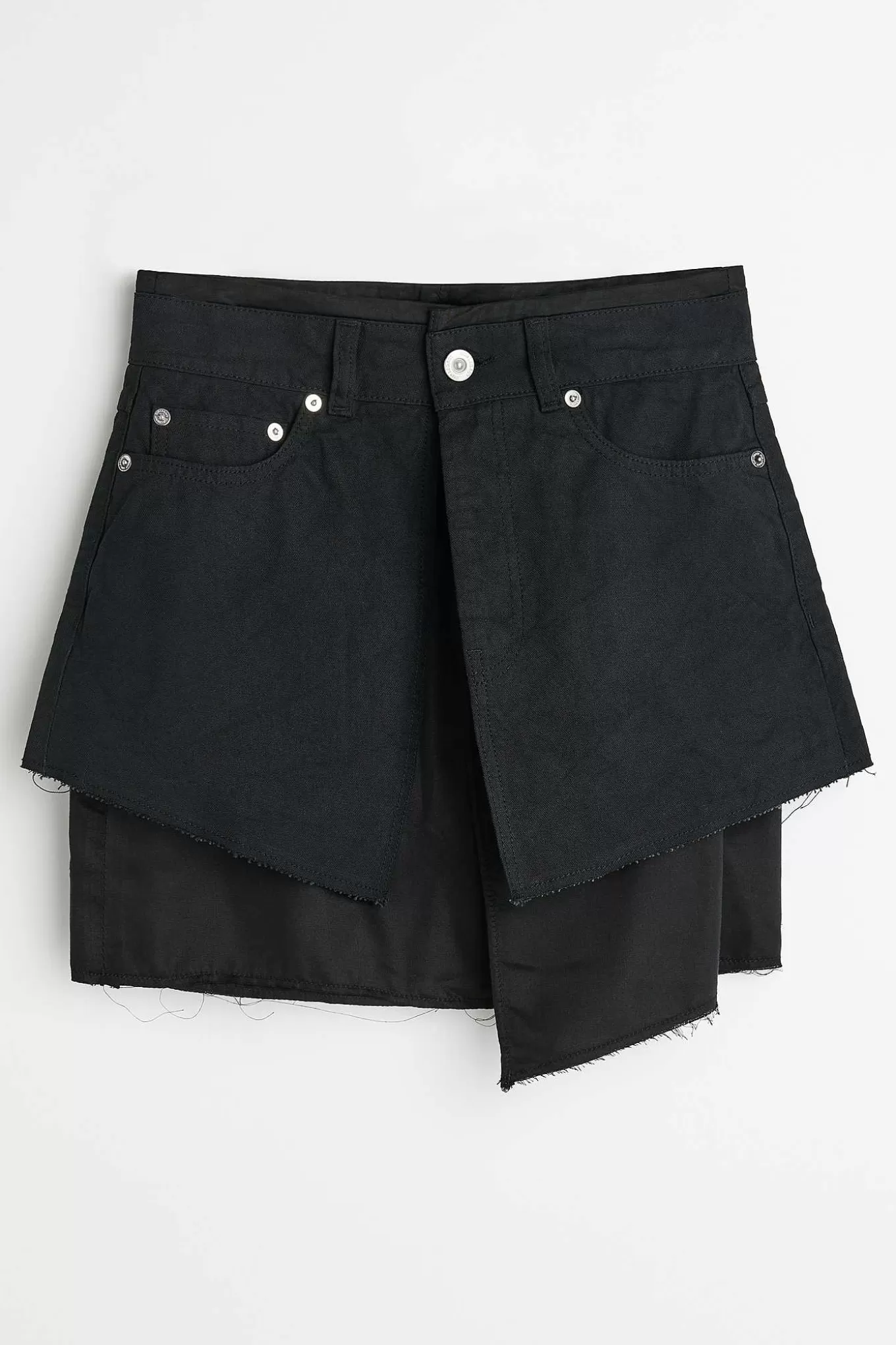 Our Legacy Kjolar | Mini Jeanskjol Svart Canvas