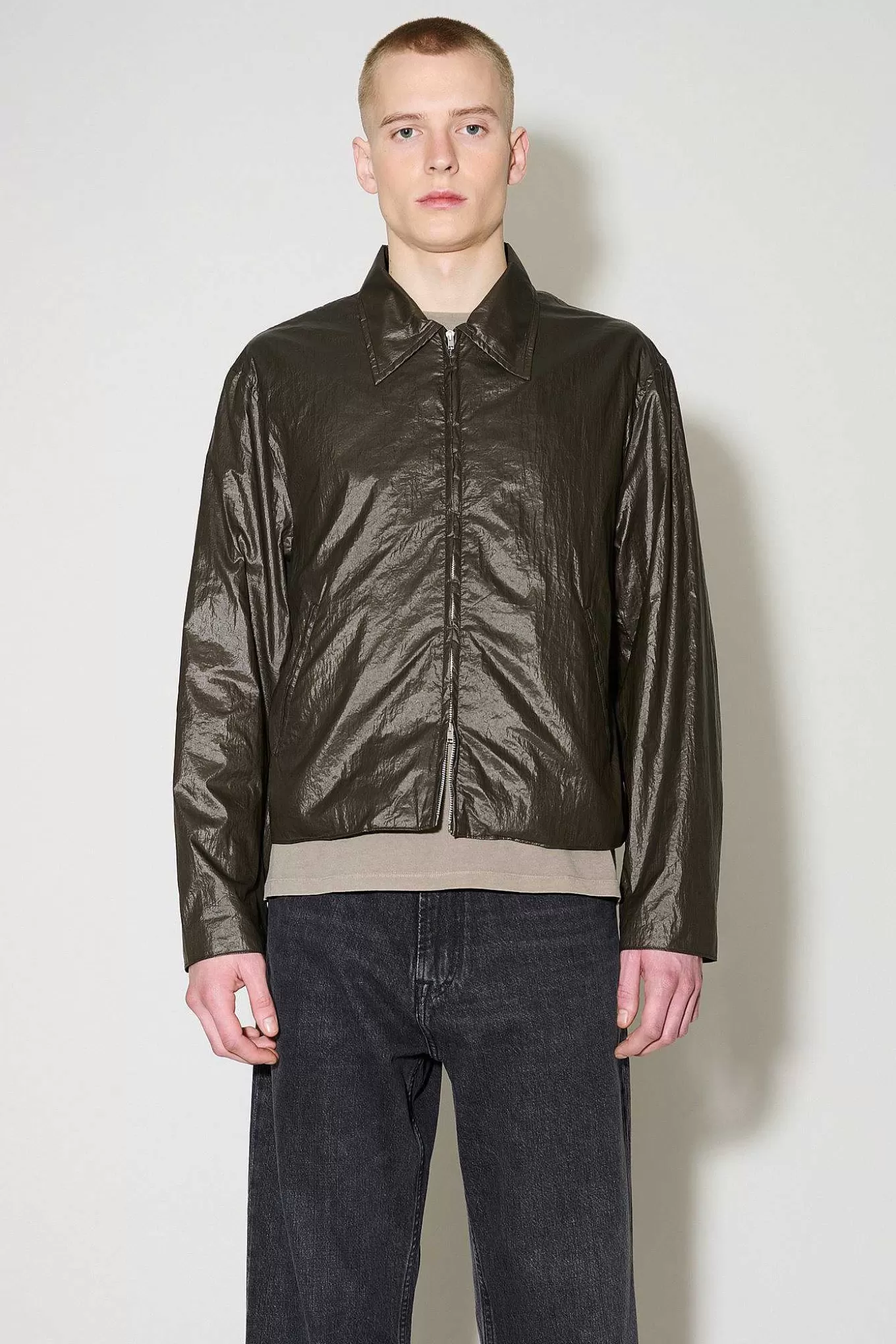 Our Legacy Ytterkläder | Minijacka Oxiderad Gra Aero Nylon
