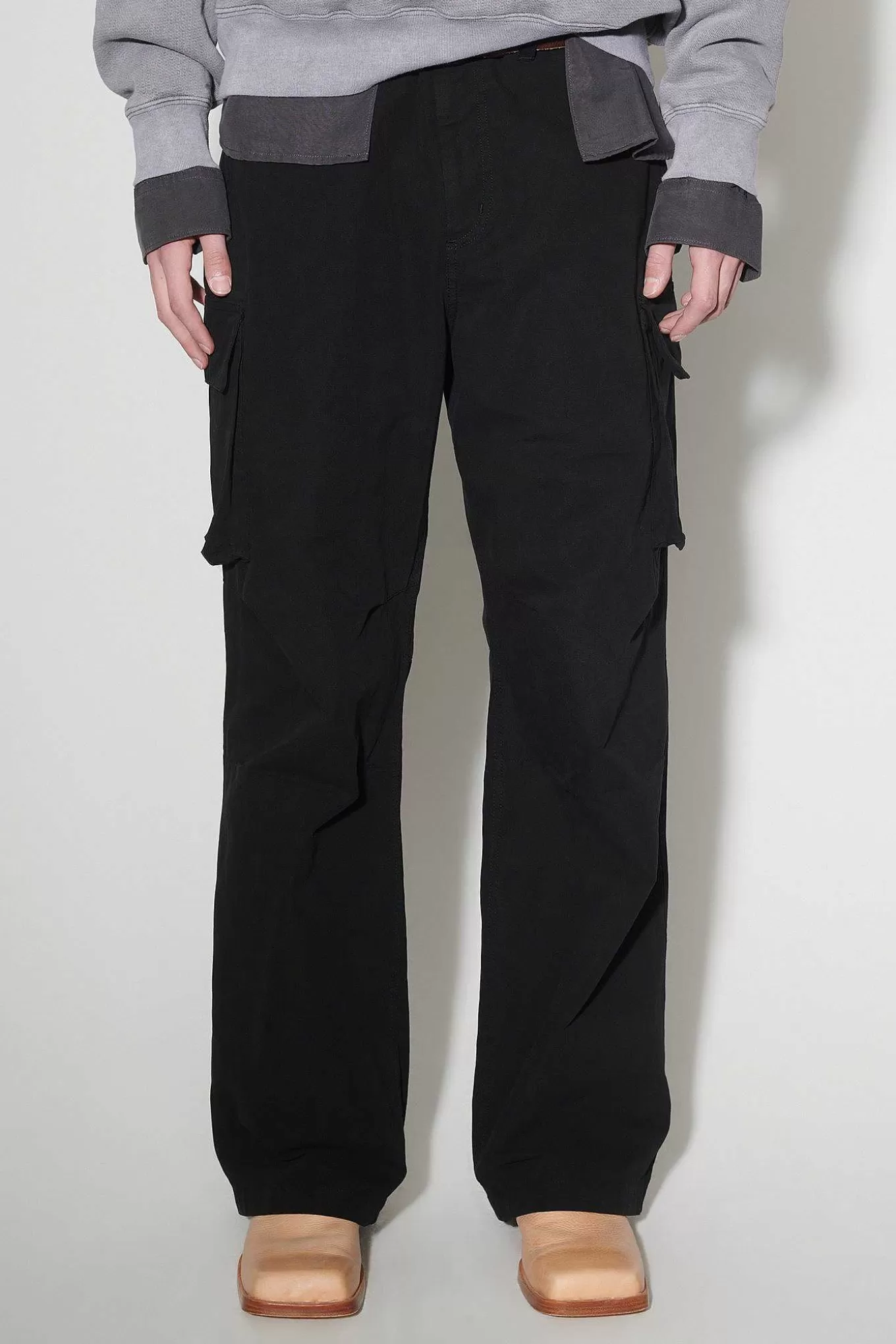 Our Legacy Byxor | Mount Cargo Black Canvas