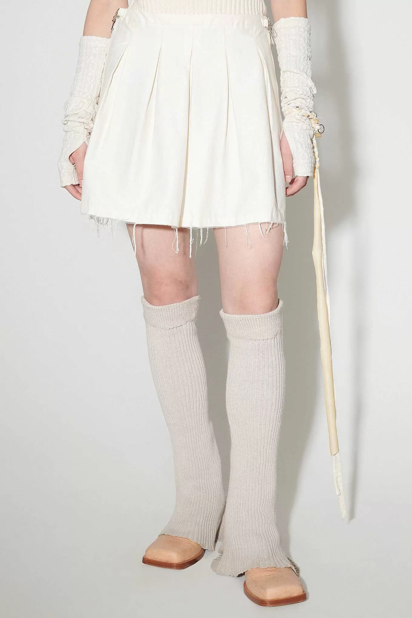 Our Legacy Kjolar | Objekt Kjol Naturlig Crinkled Bomull Nylon