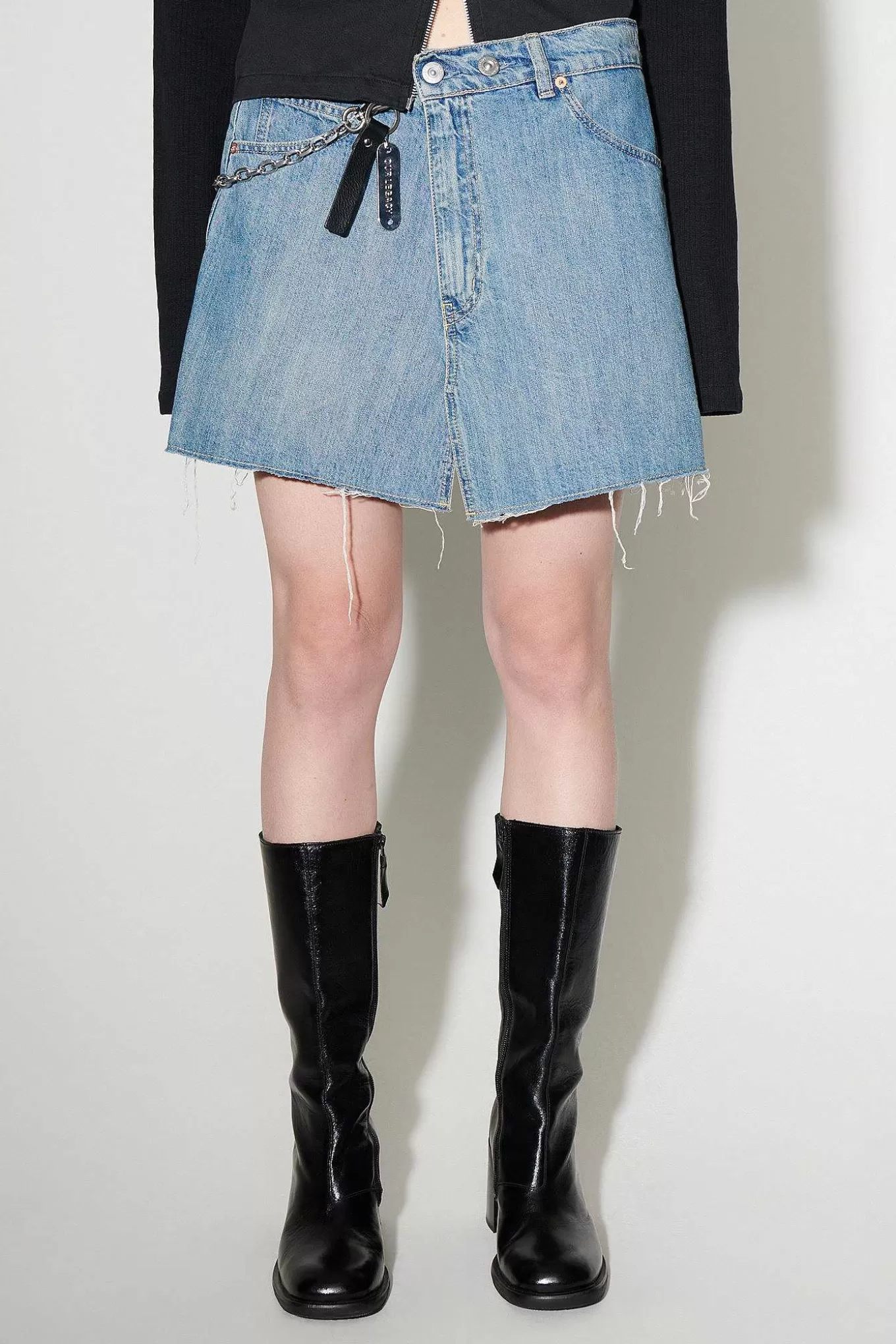 Our Legacy Kjolar | Omslagskjol Mid Blue Denim