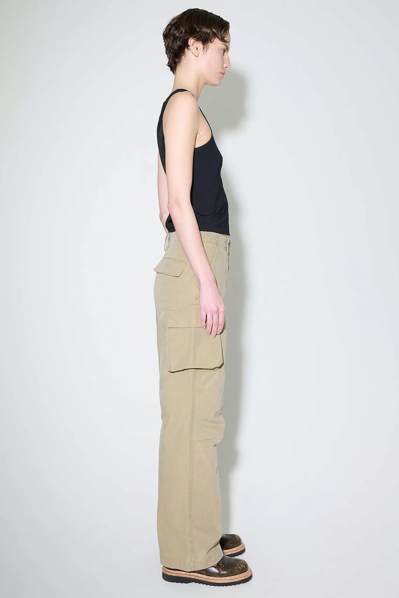 Our Legacy Byxor | Peak Cargo Peafowl Canvas