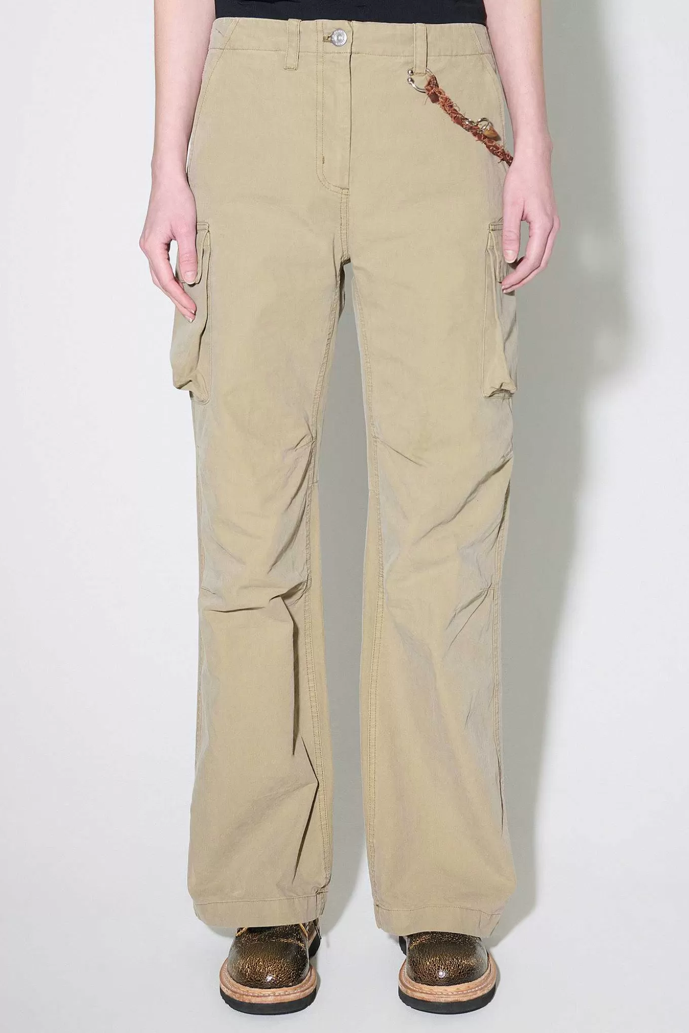 Our Legacy Byxor | Peak Cargo Peafowl Canvas