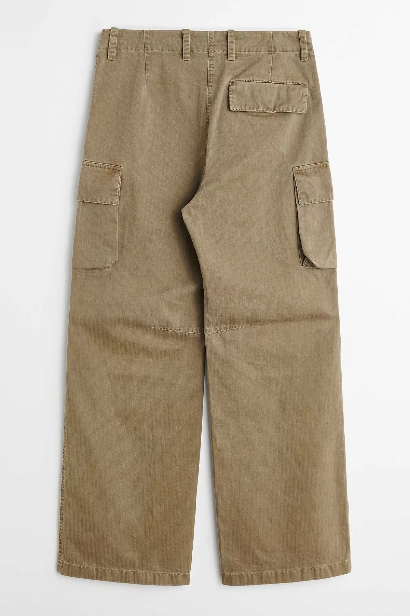 Our Legacy Byxor | Peak Cargo Uniform Olive Herringbone