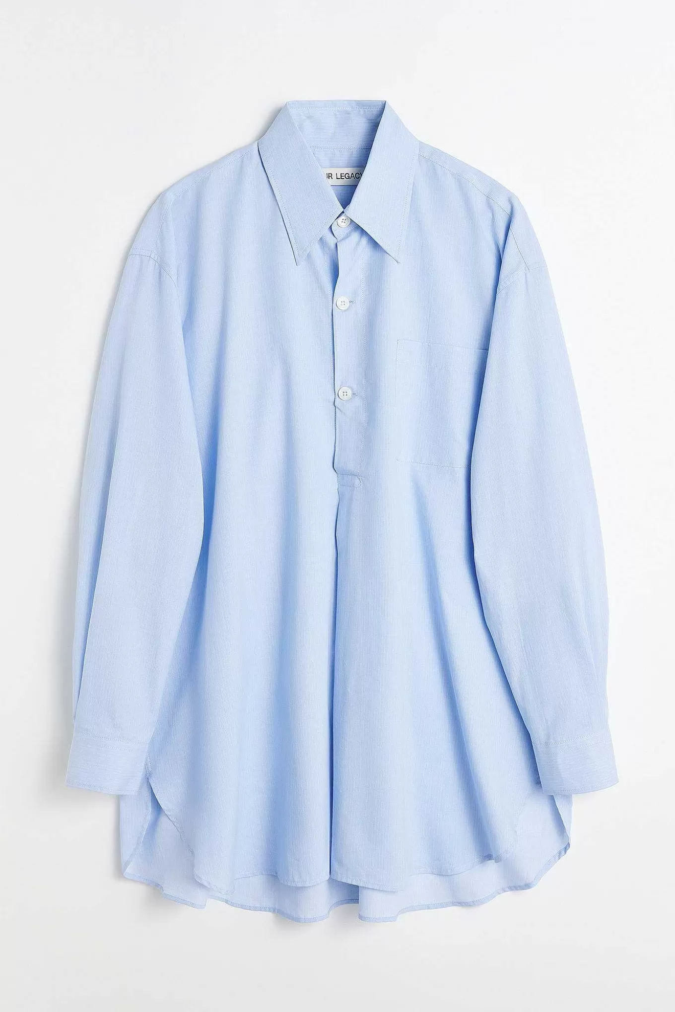 Our Legacy Skjorttyg | Popover Skjorta Azorerna Stripe Seashore Cotton
