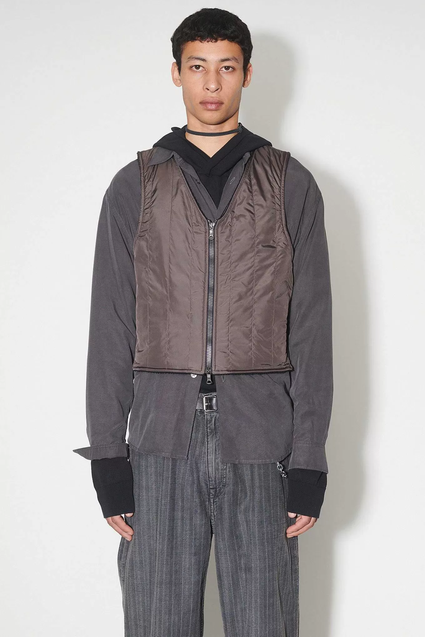 Our Legacy Ytterkläder | Quilt Liner Vast Oxiderad Gra Aero Nylon