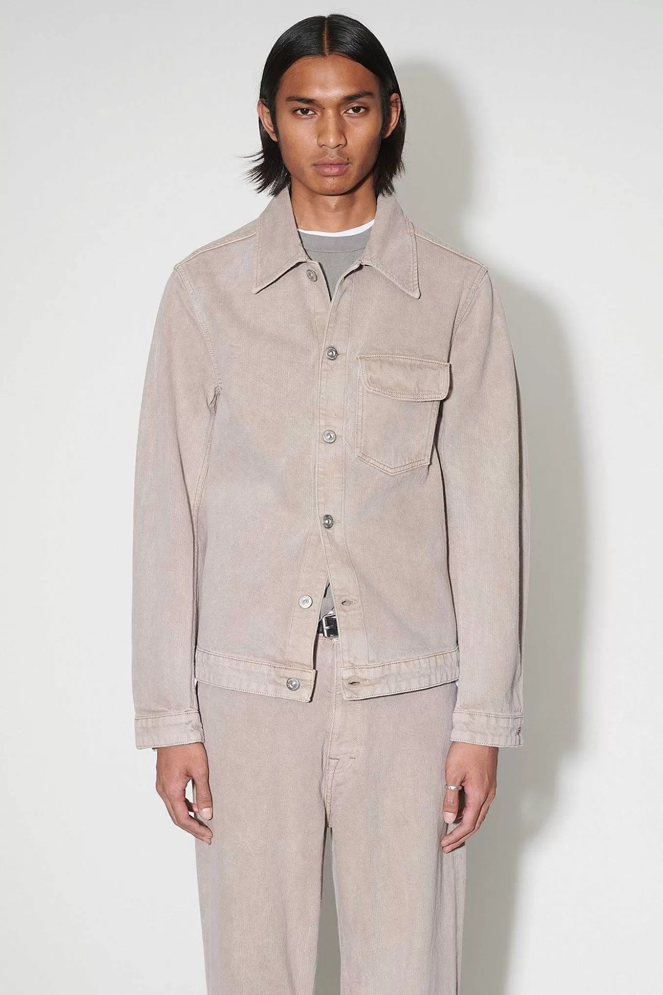Our Legacy Ytterkläder | Rebirth Jacka Rosa Cast Chain Twill