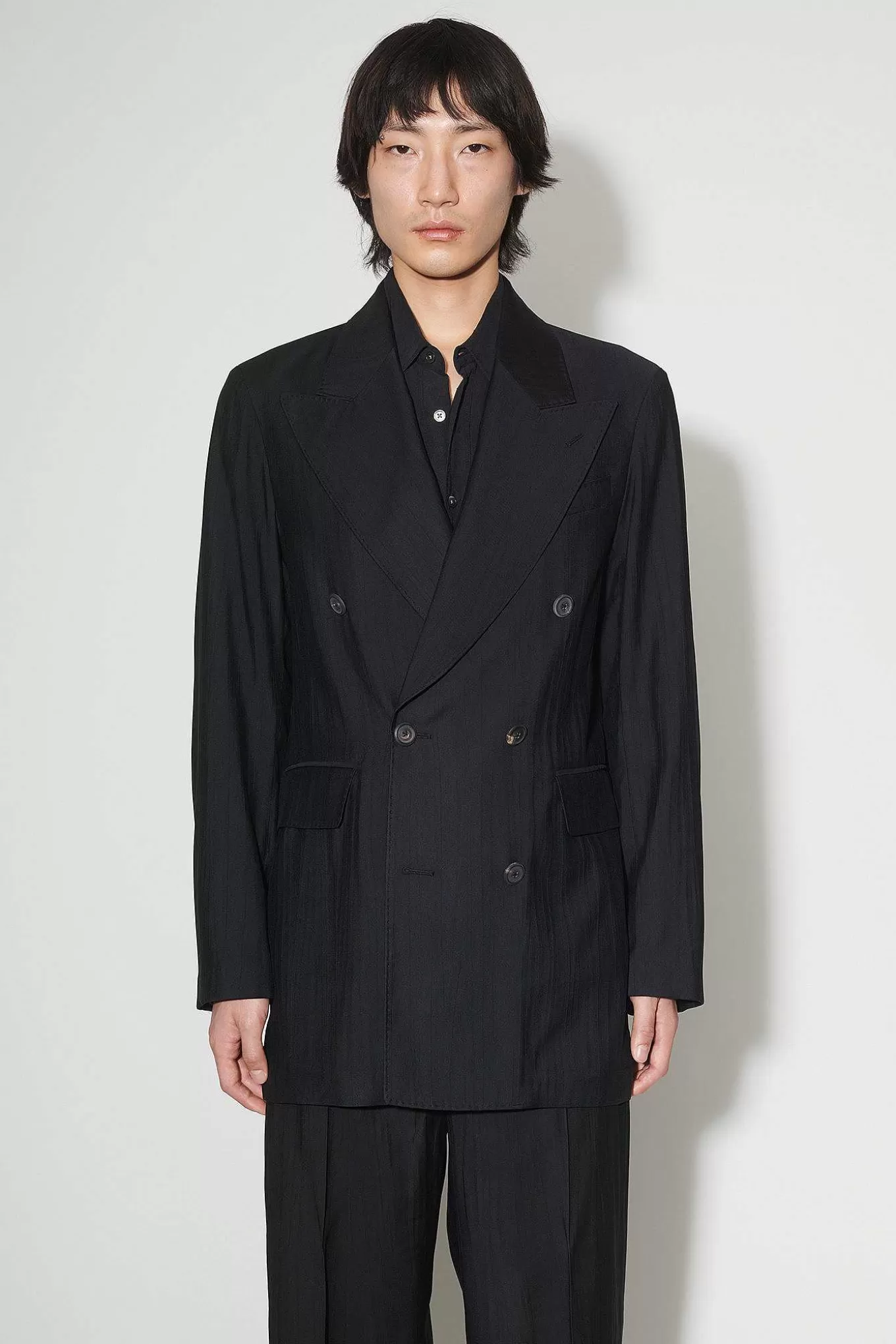 Our Legacy Passning | Sharp Db Blazer Svart Erfaren Viskos