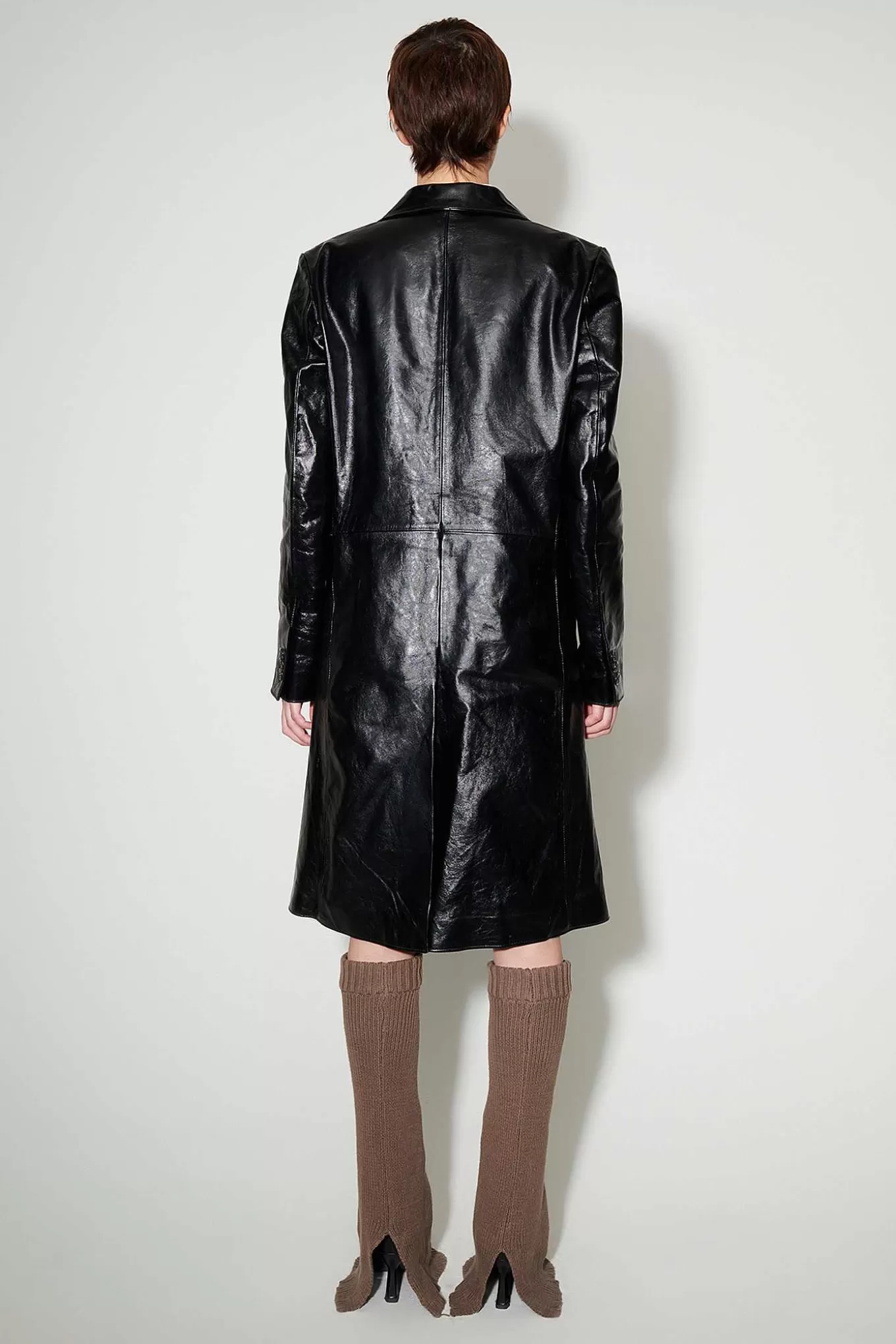 Our Legacy Läder | Stingray Coat True Dye Black Leather