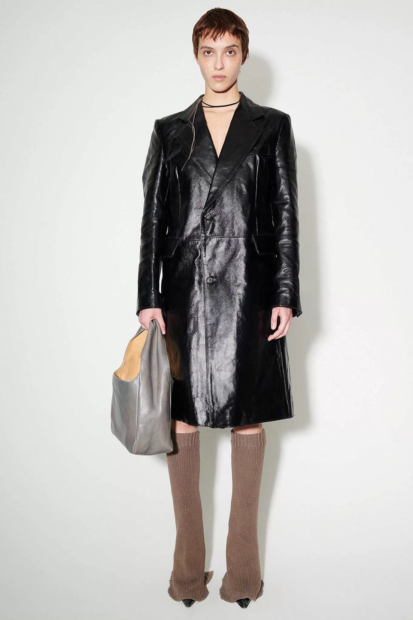 Our Legacy Läder | Stingray Coat True Dye Black Leather